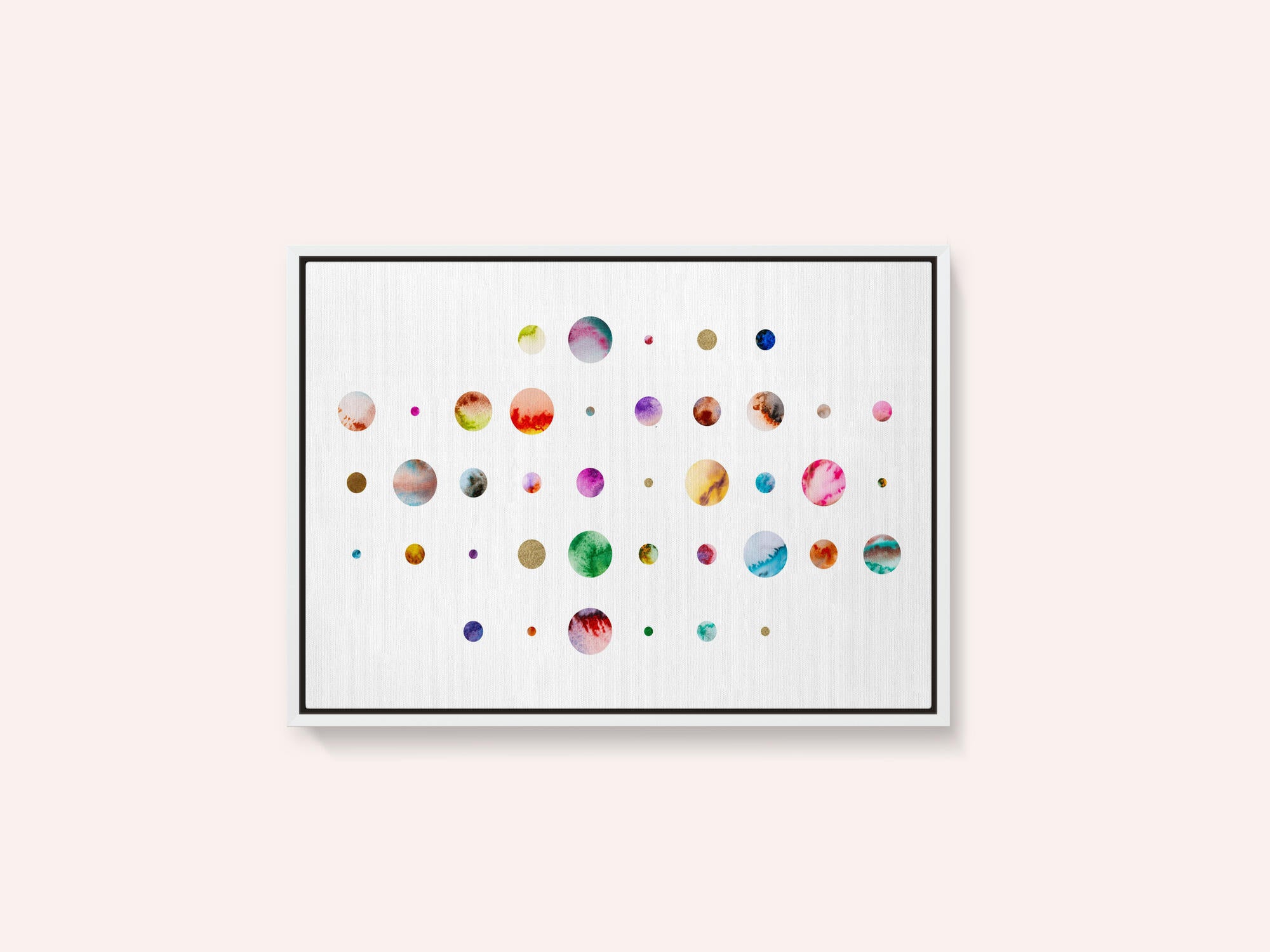 Colorful Watercolor Circles