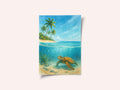 Tropical Sea Turtle View