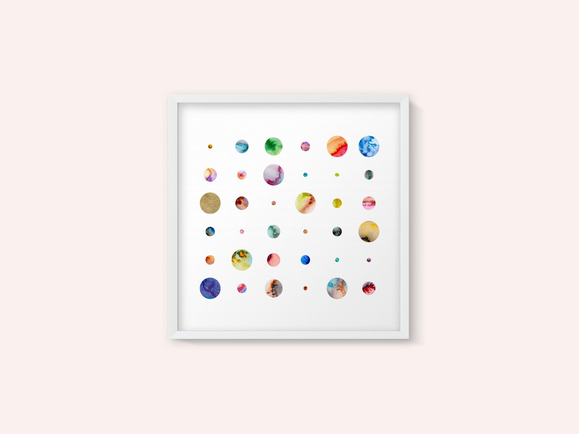 Watercolor Planets