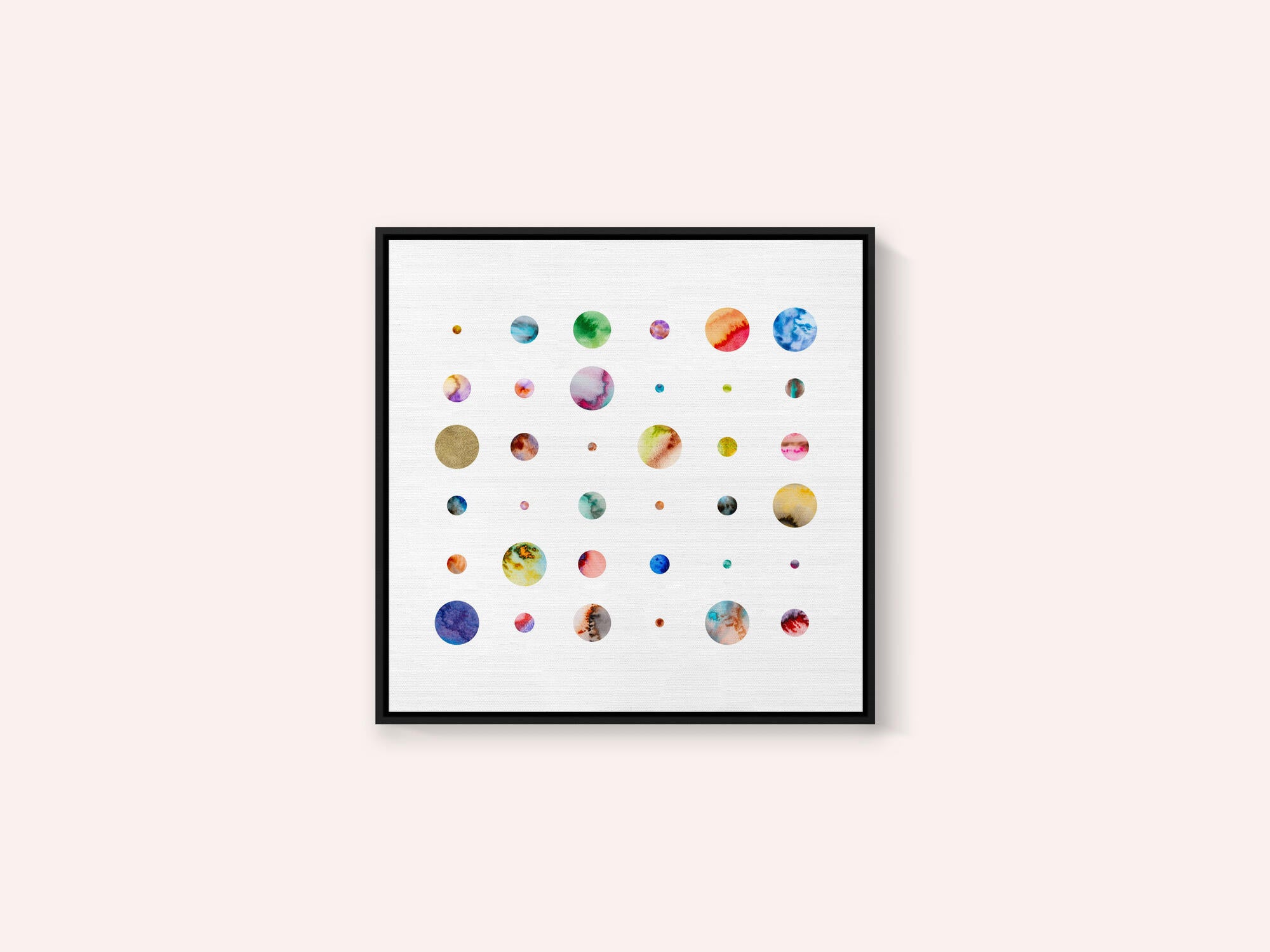 Watercolor Planets