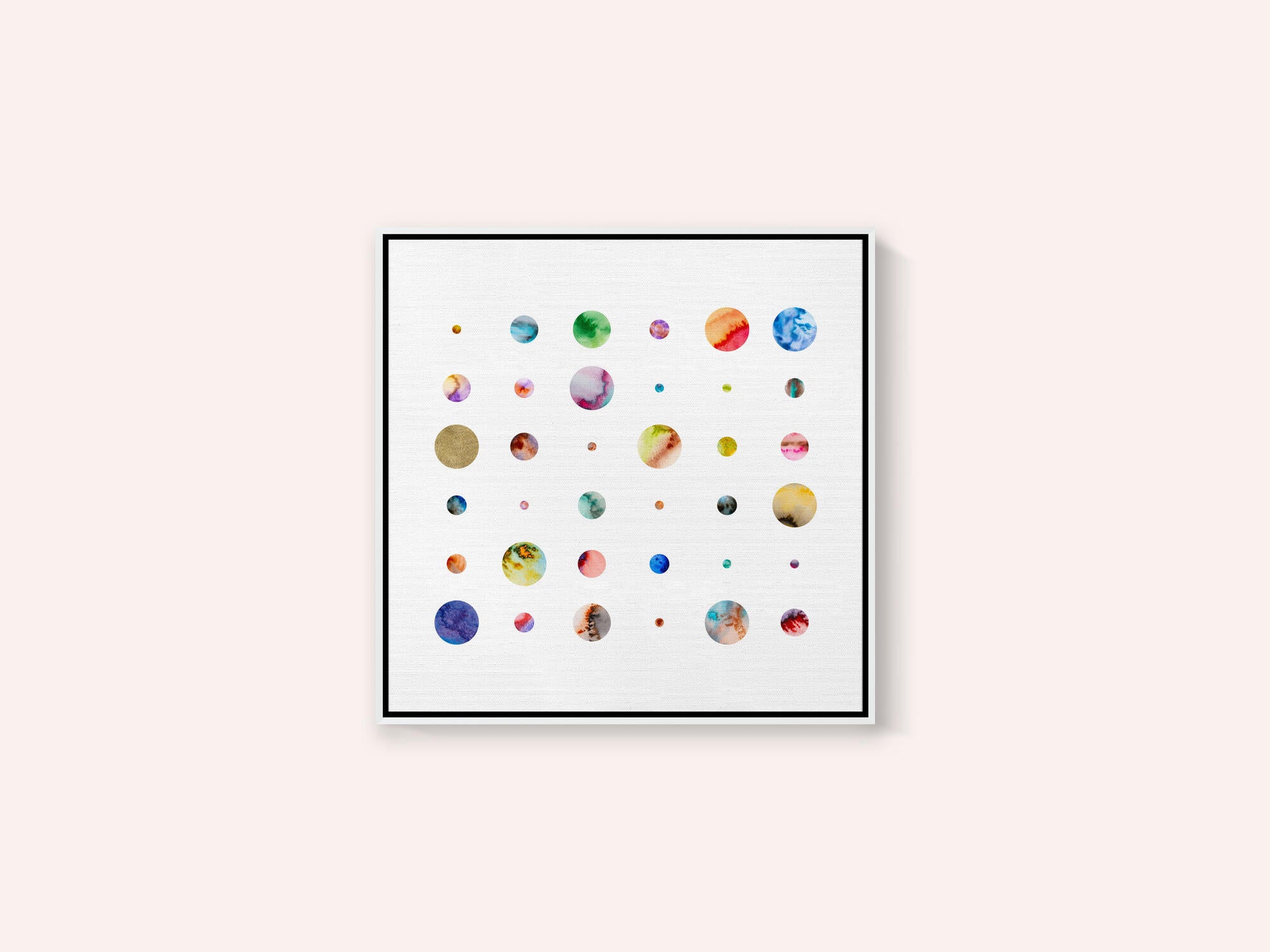 Watercolor Planets