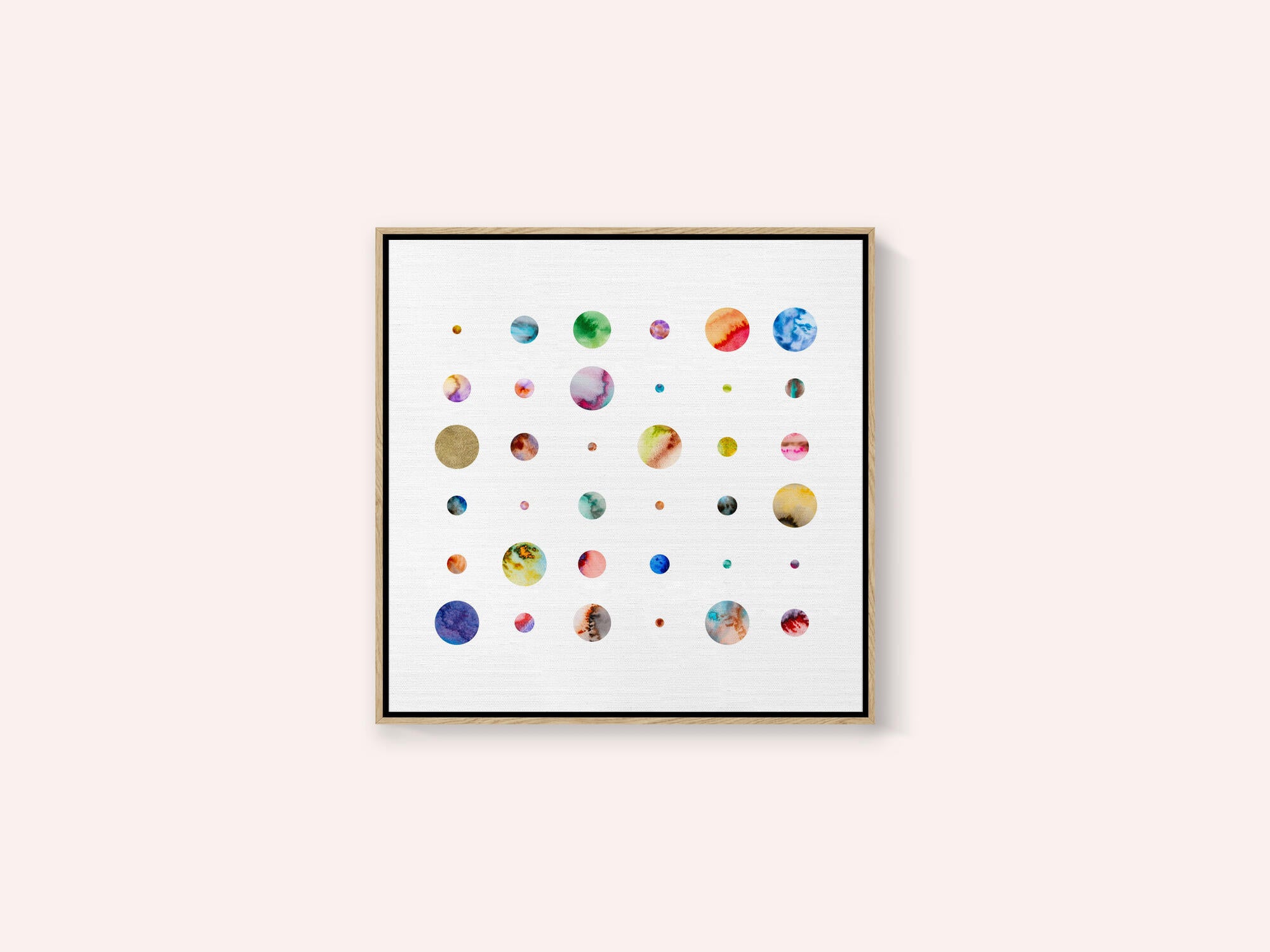 Watercolor Planets