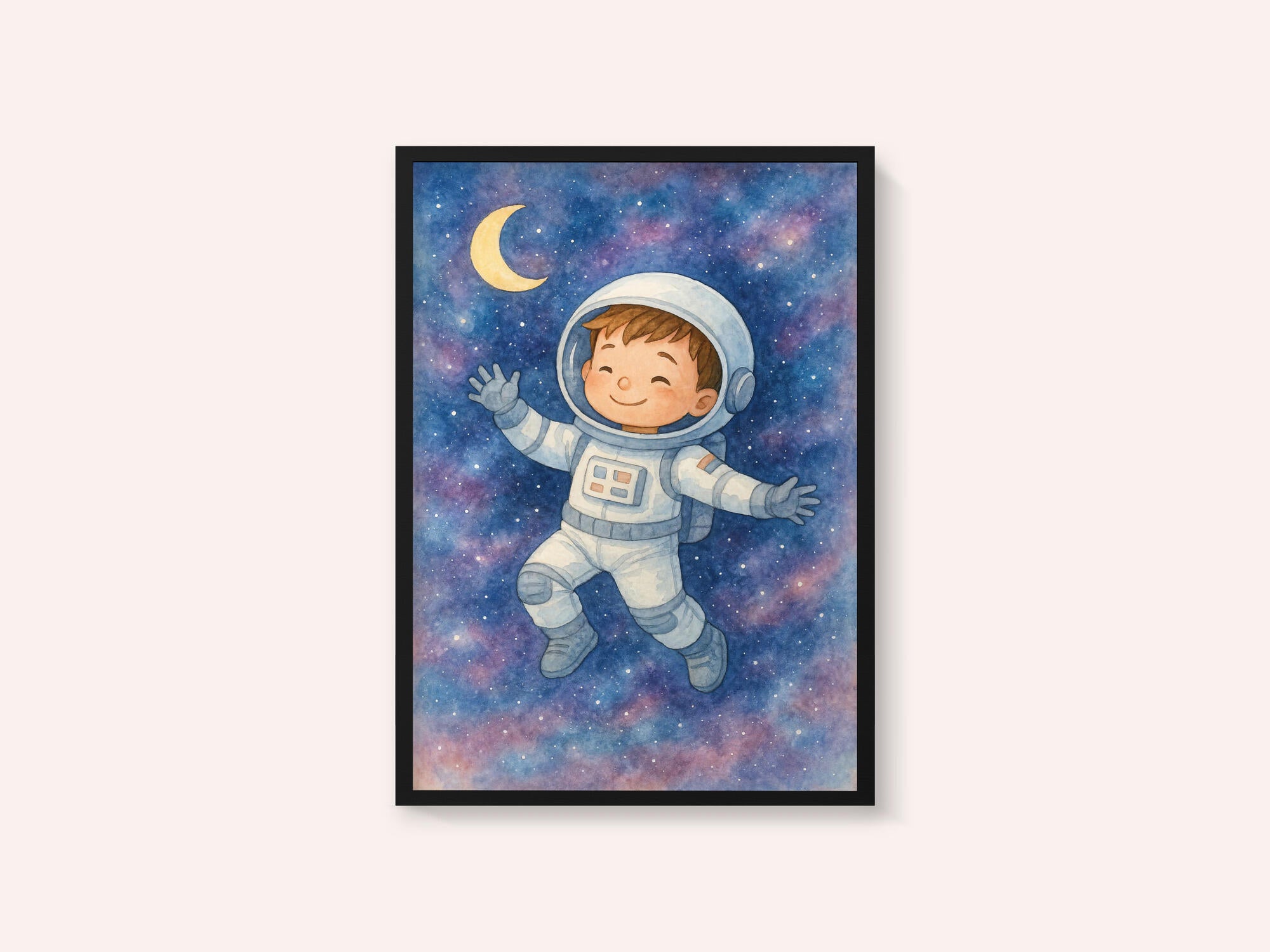 Smiling Astronaut Boy