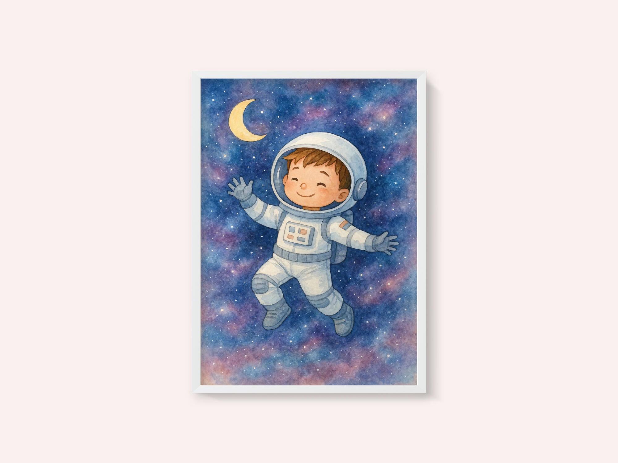 Smiling Astronaut Boy