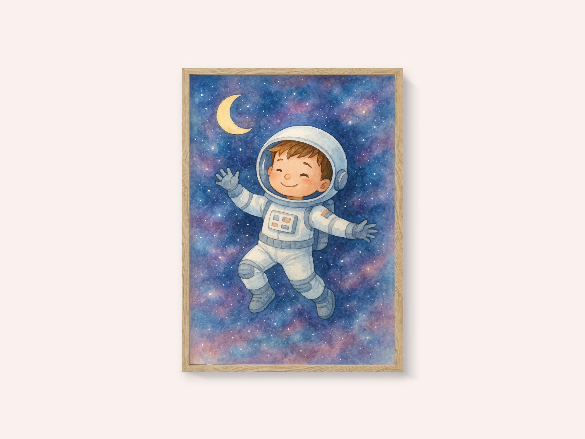 Smiling Astronaut Boy