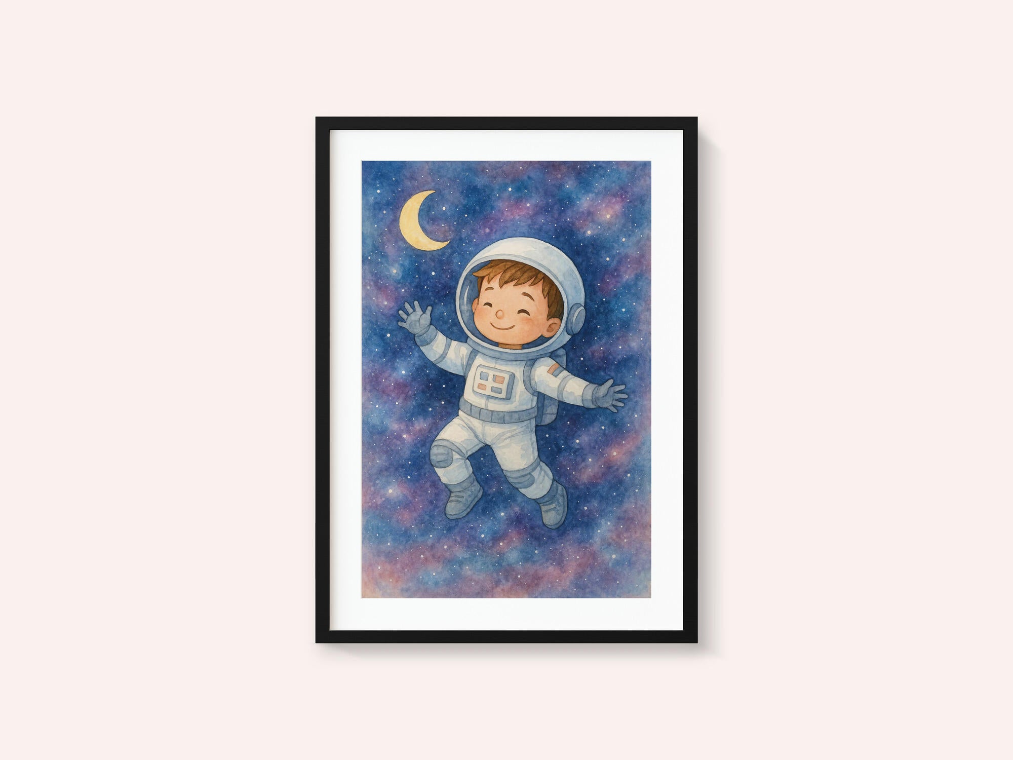 Smiling Astronaut Boy