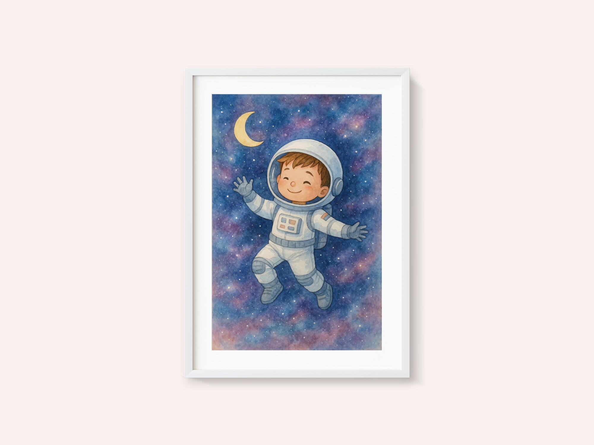 Smiling Astronaut Boy