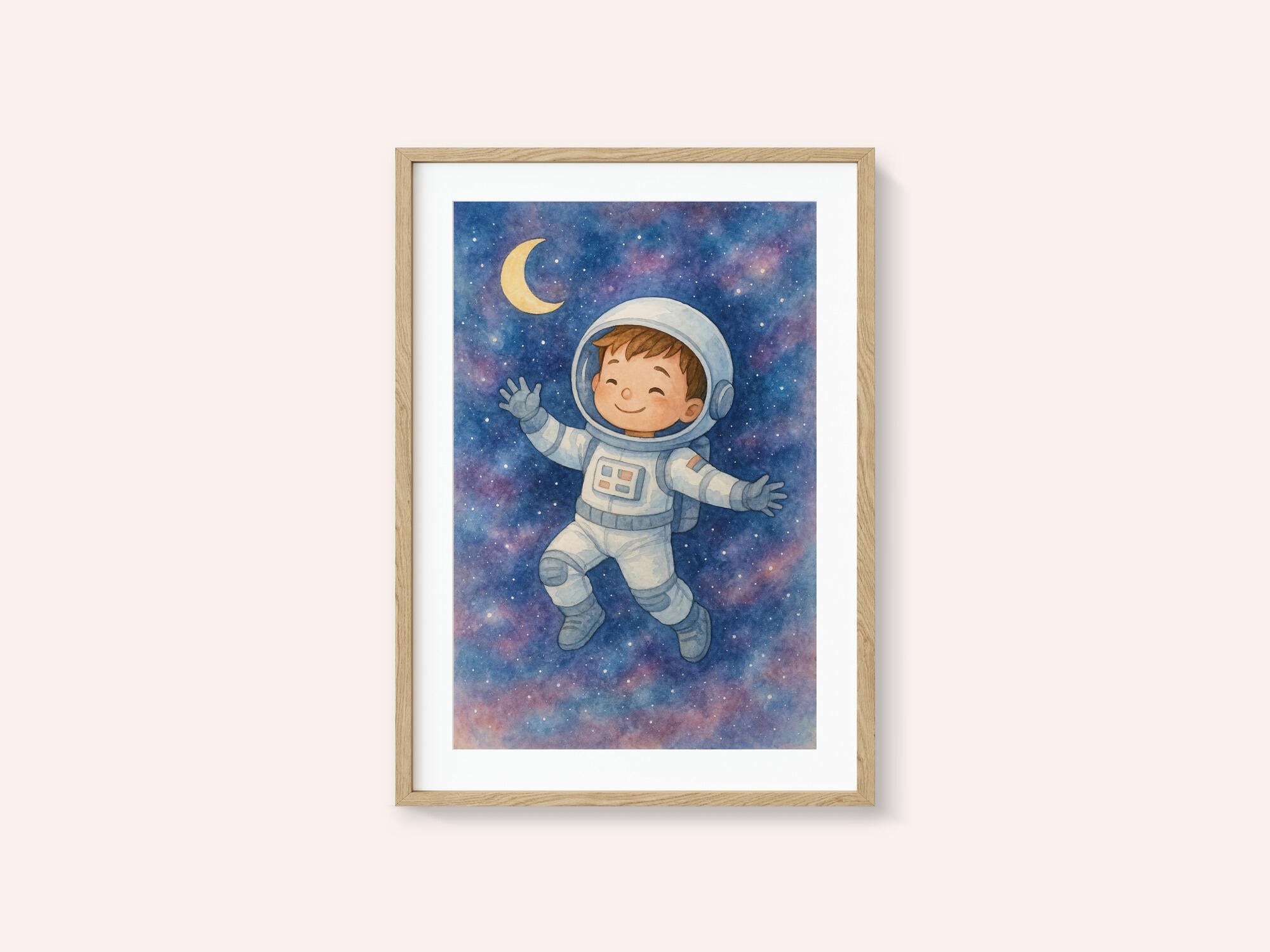 Smiling Astronaut Boy