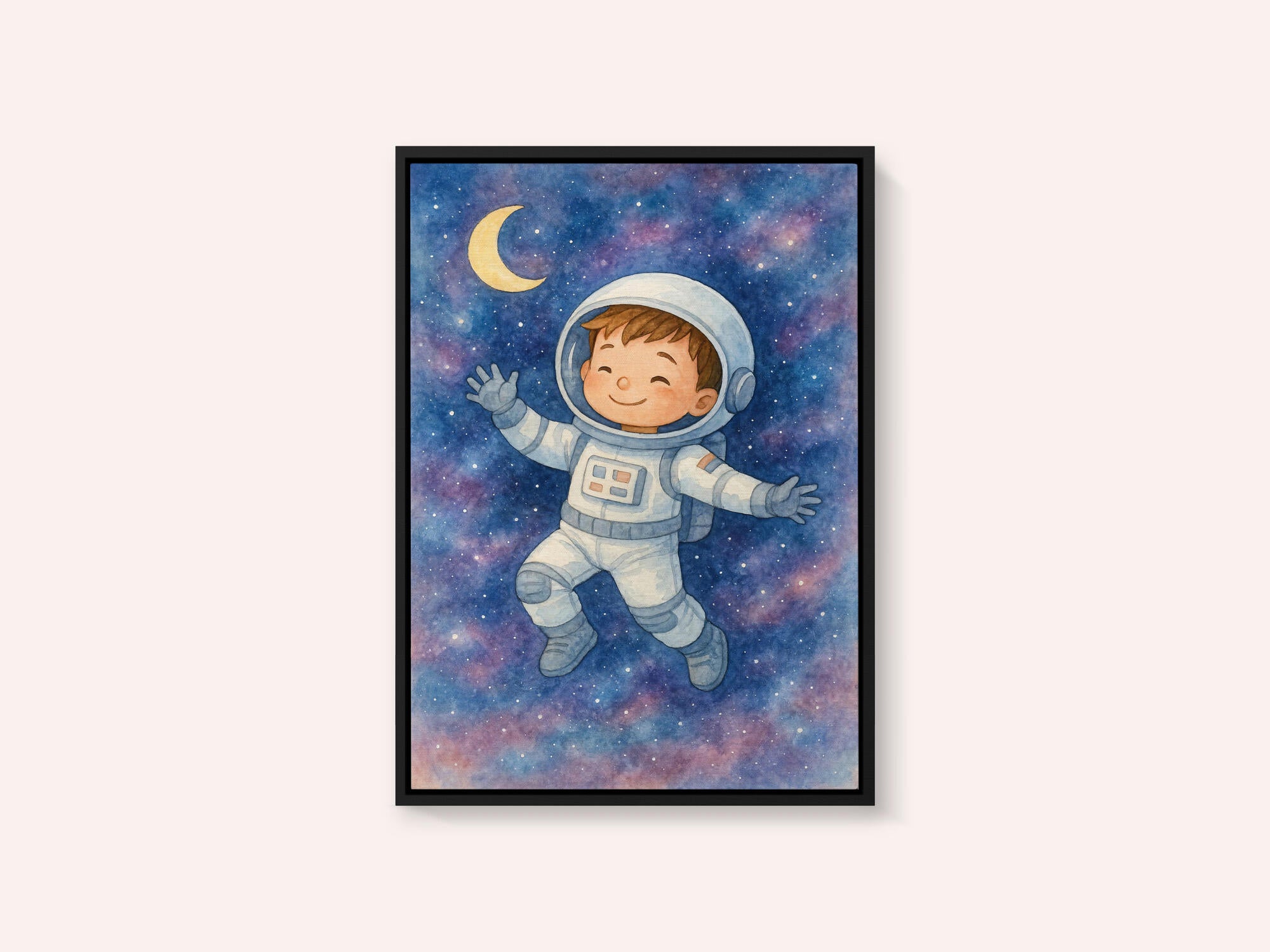 Smiling Astronaut Boy