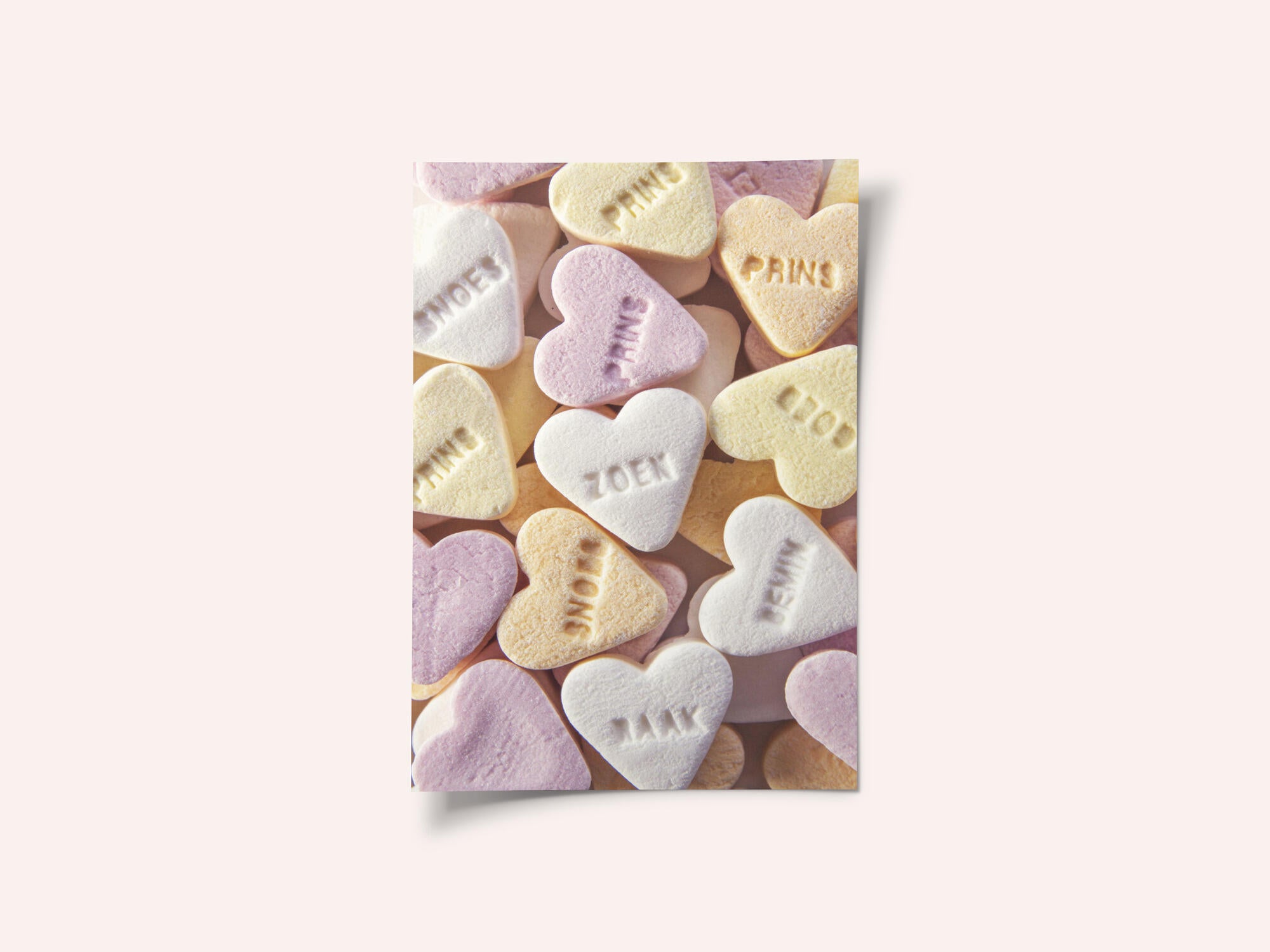 Sweet Pastel Hearts