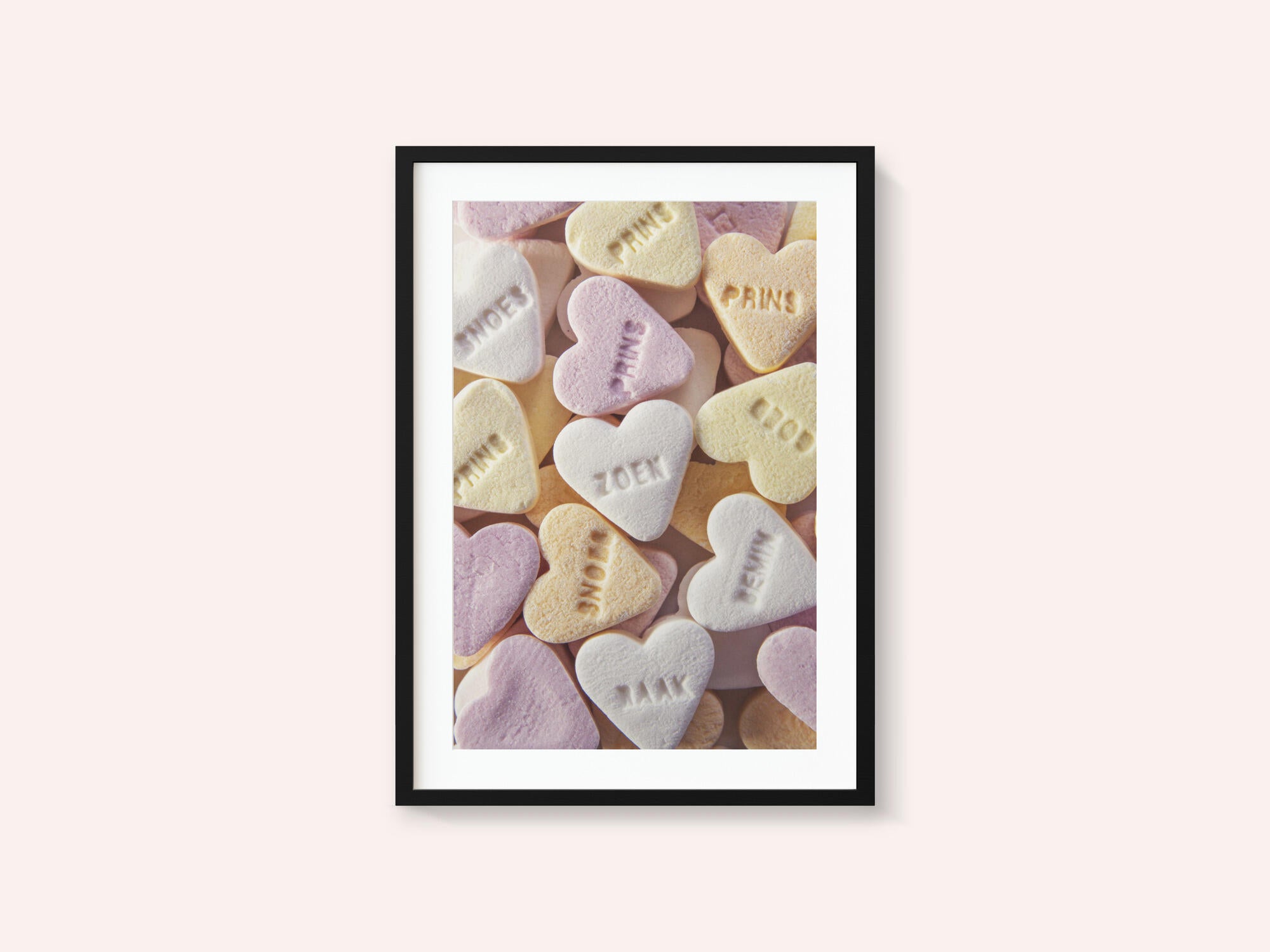 Sweet Pastel Hearts