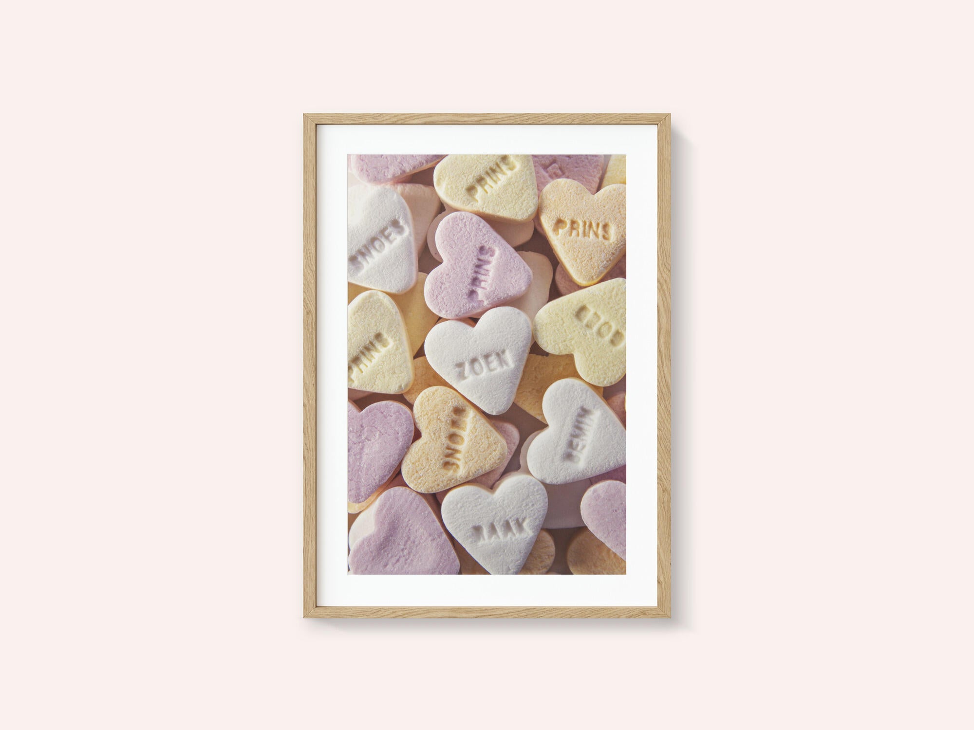 Sweet Pastel Hearts