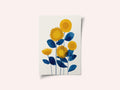 Blue and Yellow Sunflowers