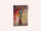 Vibrant Abstract Bouquet