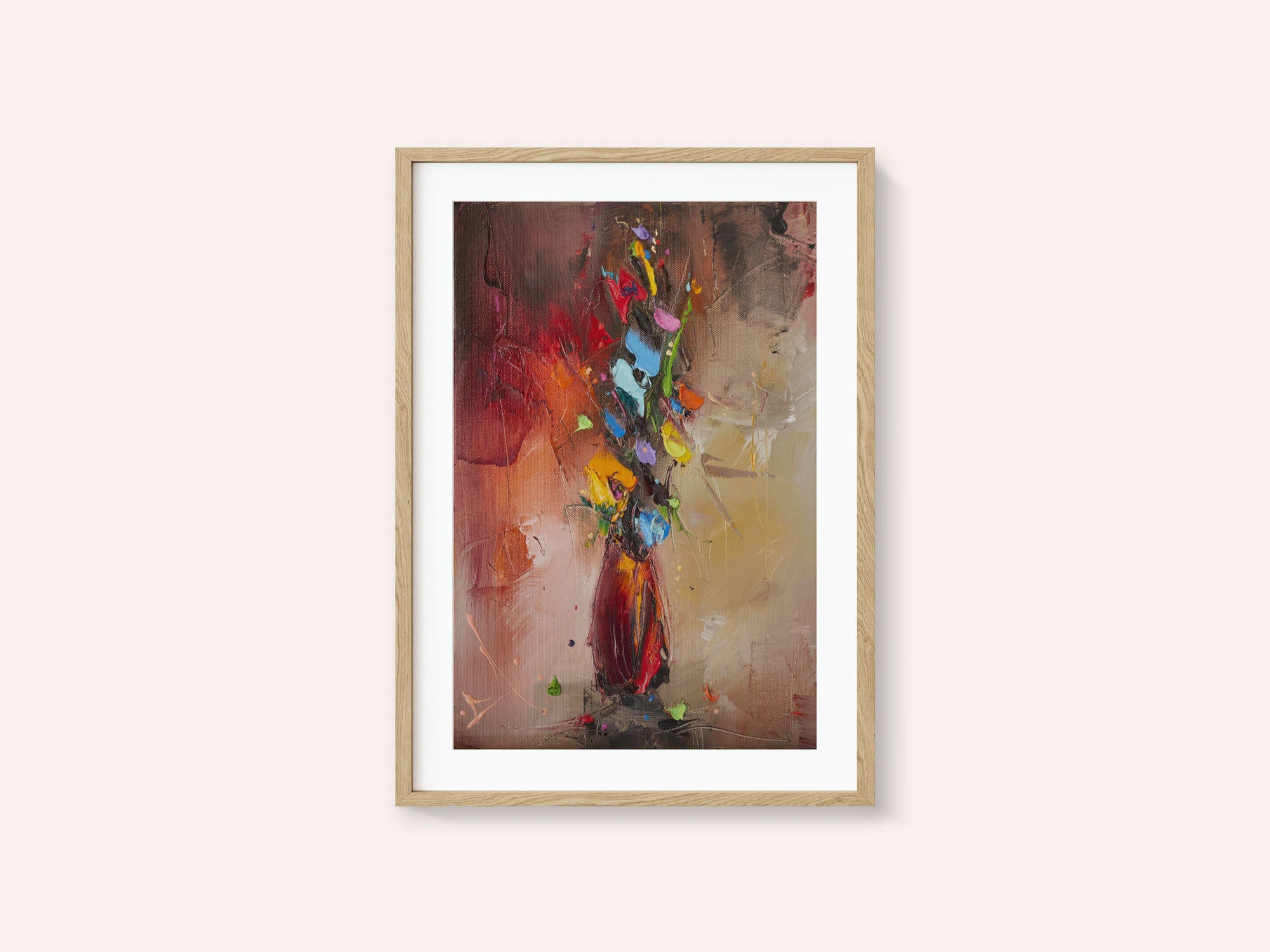 Vibrant Abstract Bouquet