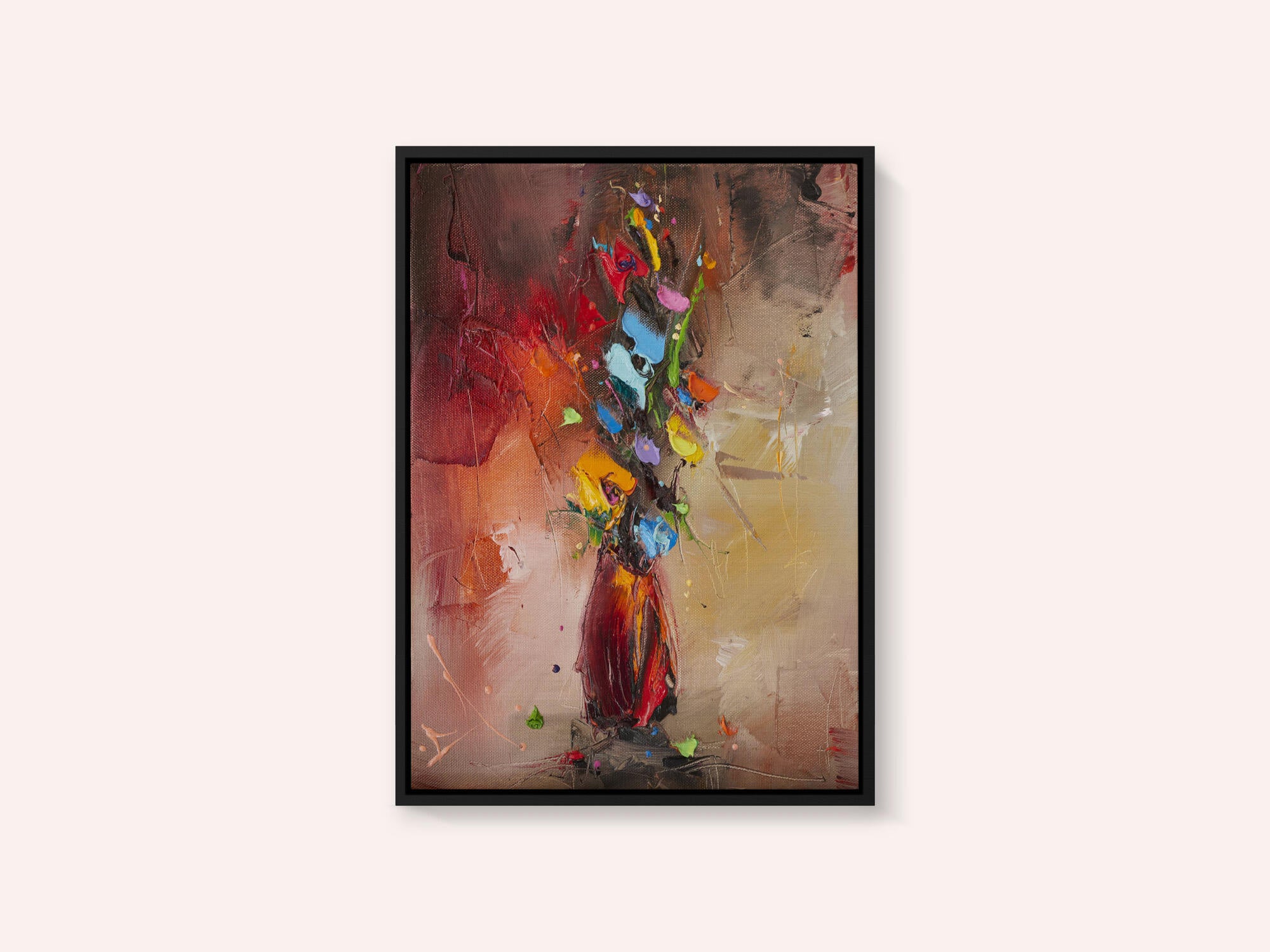 Vibrant Abstract Bouquet