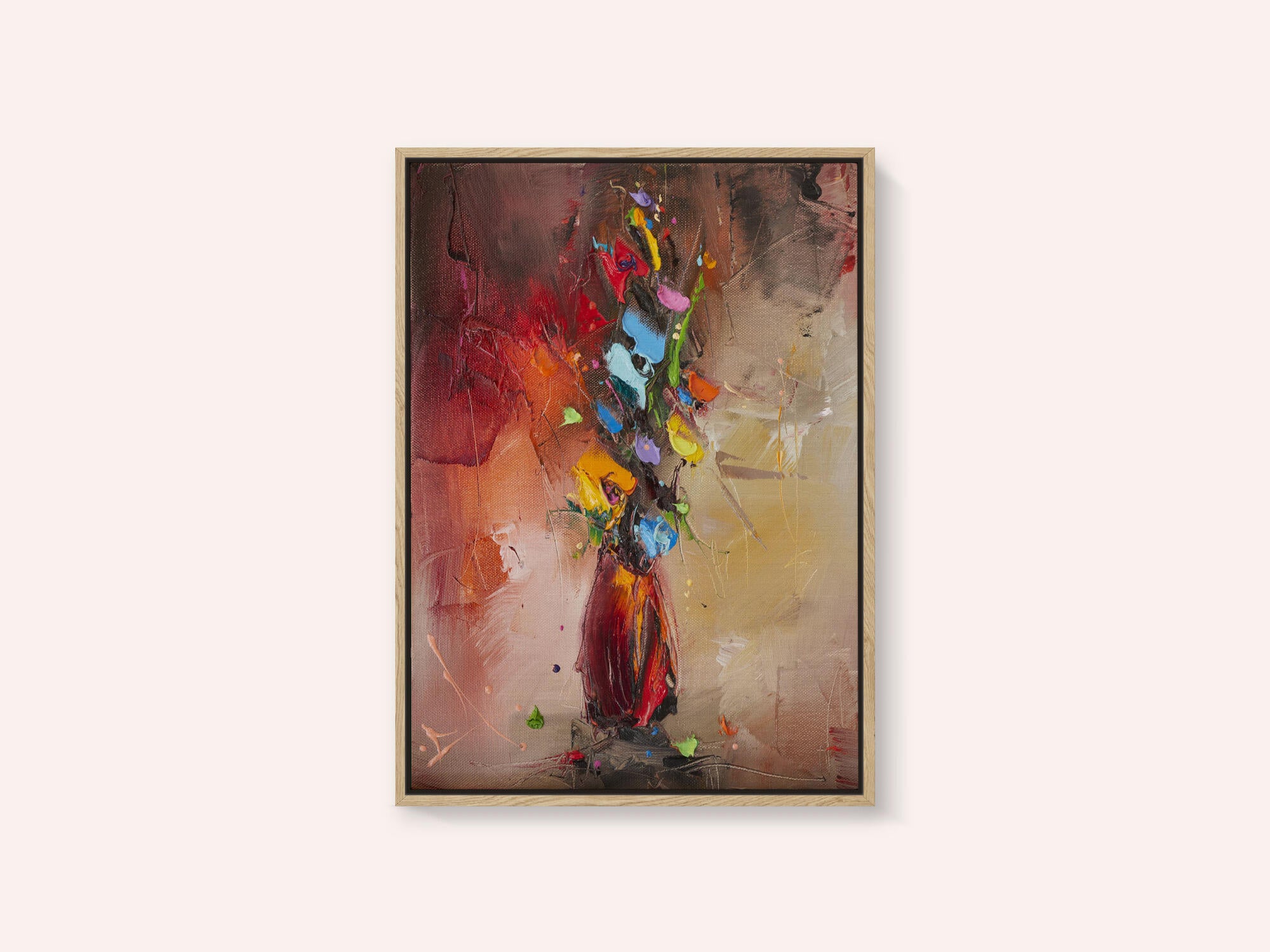 Vibrant Abstract Bouquet