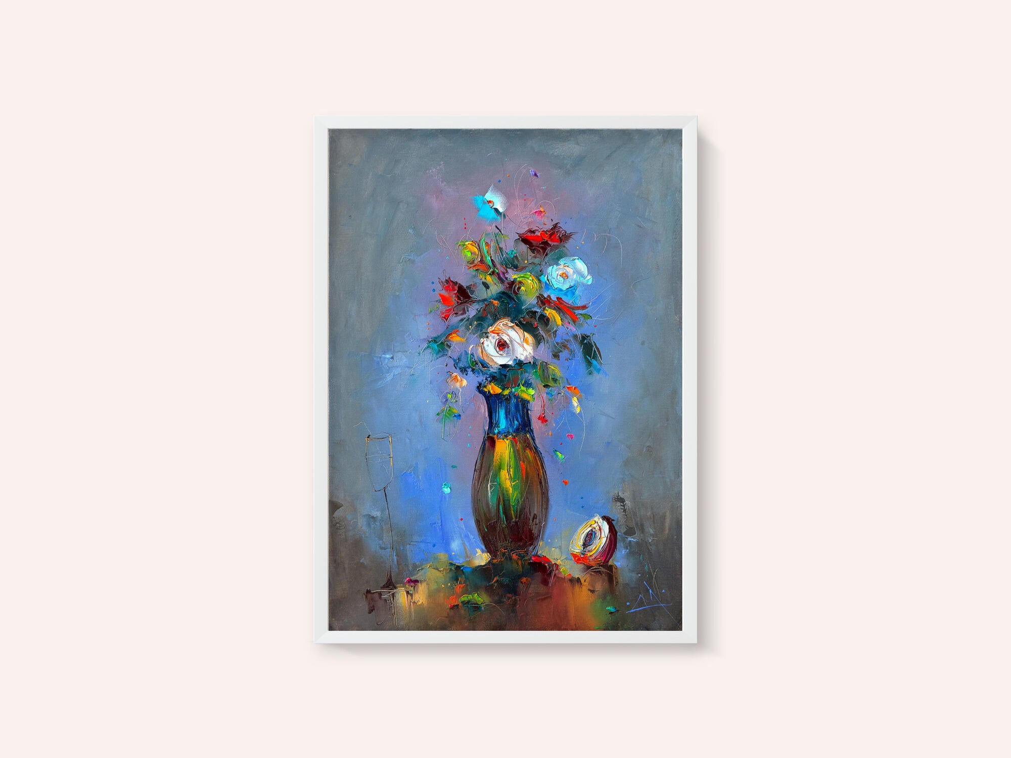 Vibrant Floral Still Life