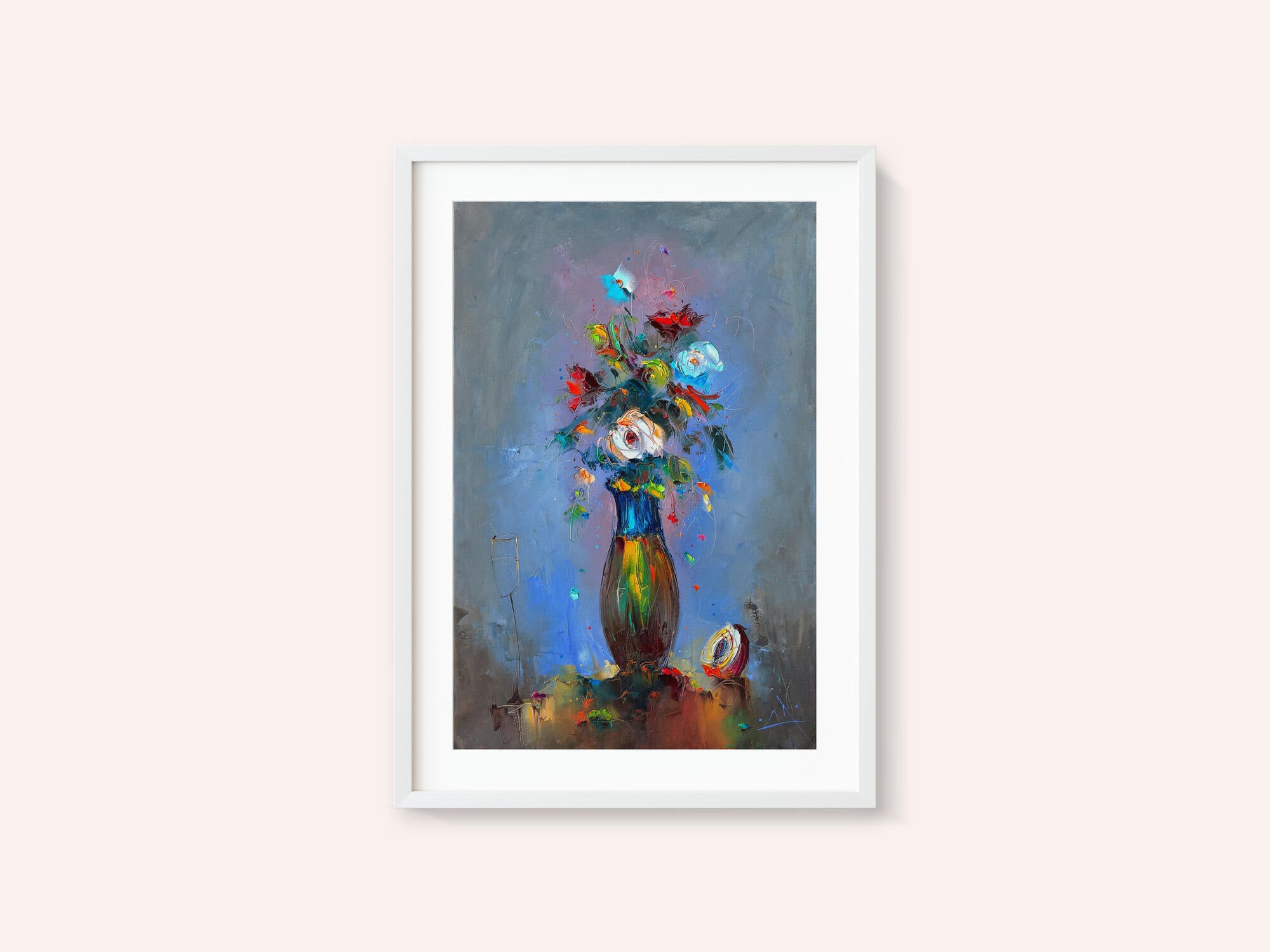Vibrant Floral Still Life