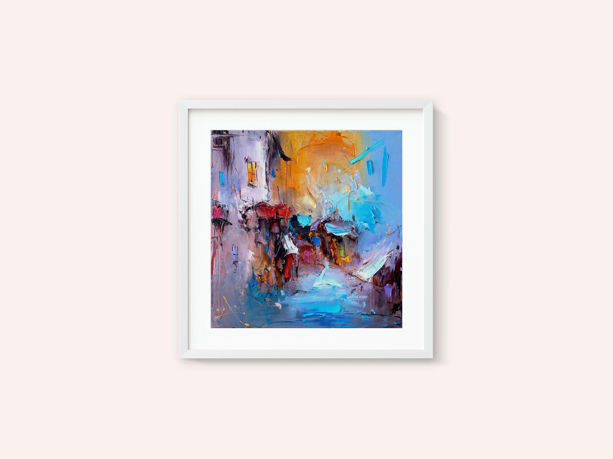 Vibrant City Street
