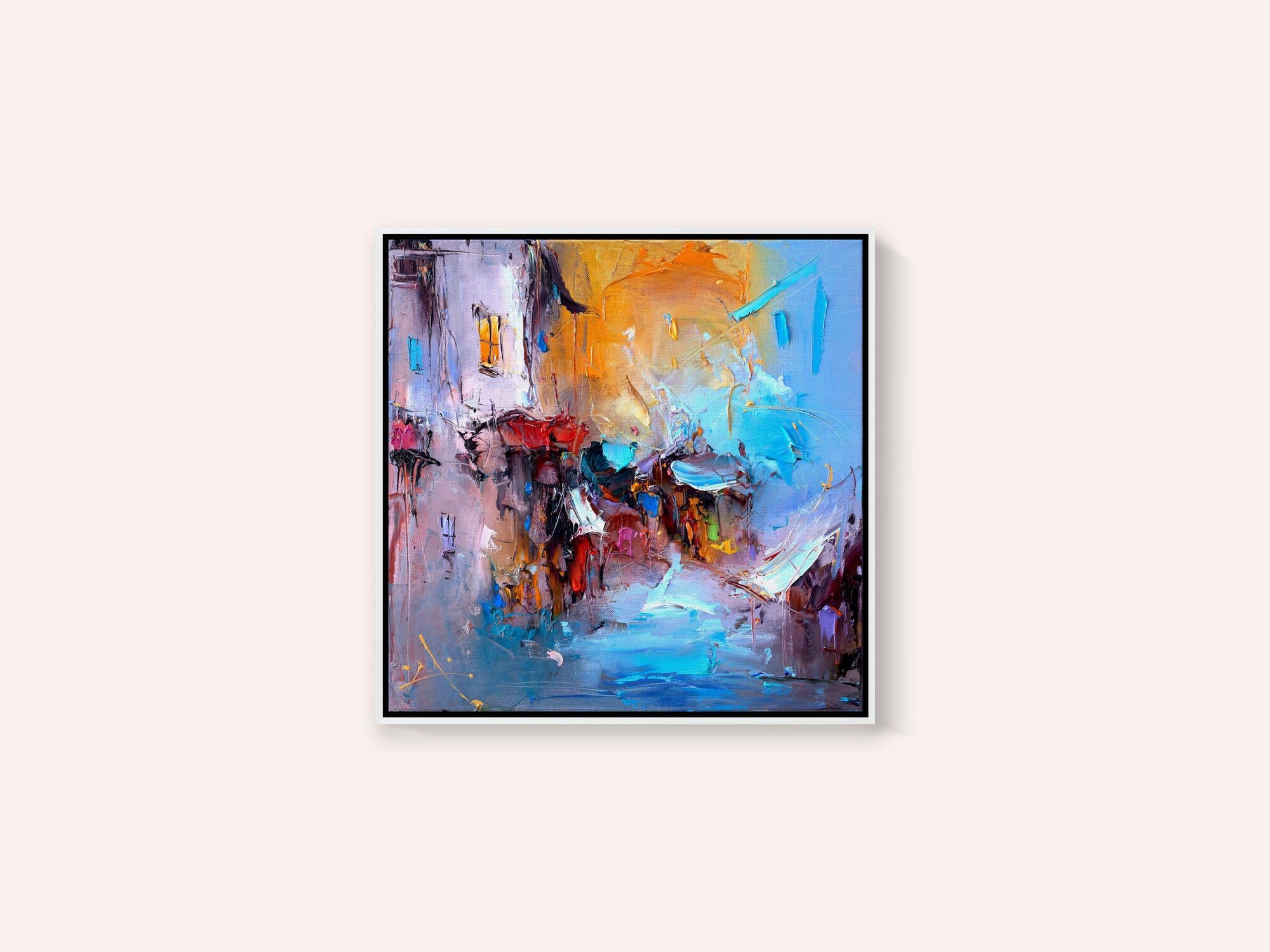 Vibrant City Street