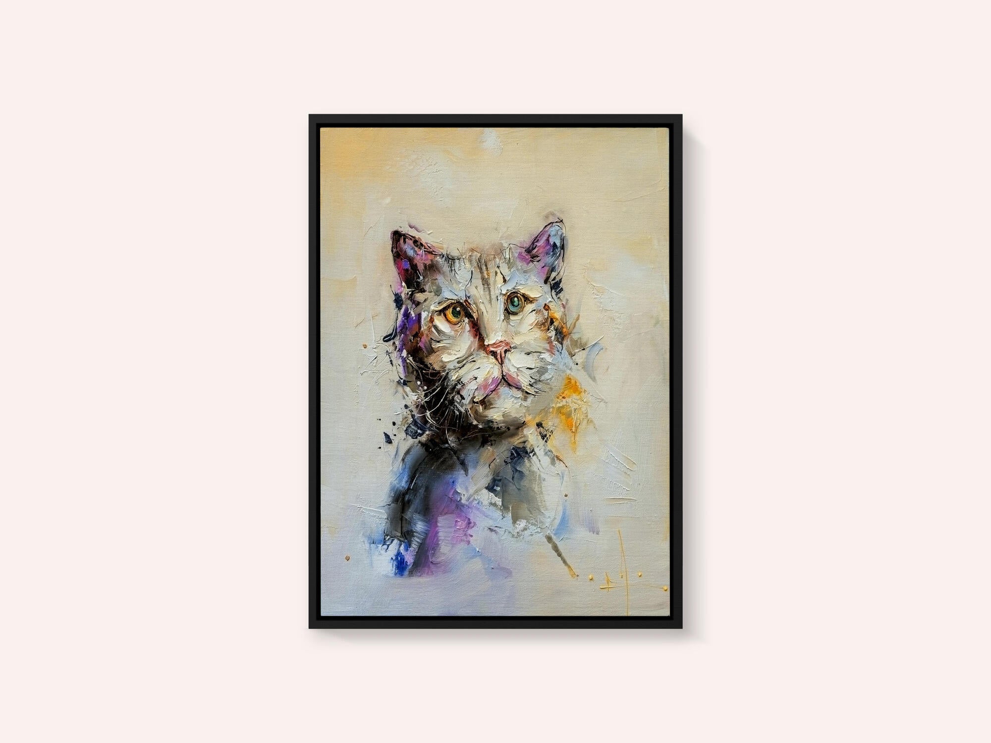 Expressive Cat Portrait