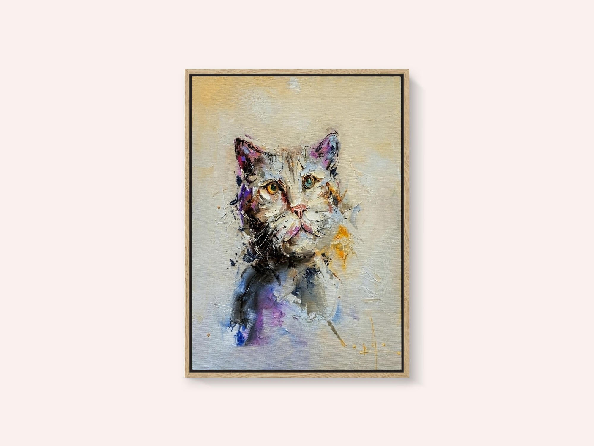 Expressive Cat Portrait