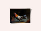 Vibrant Rooster Portrait