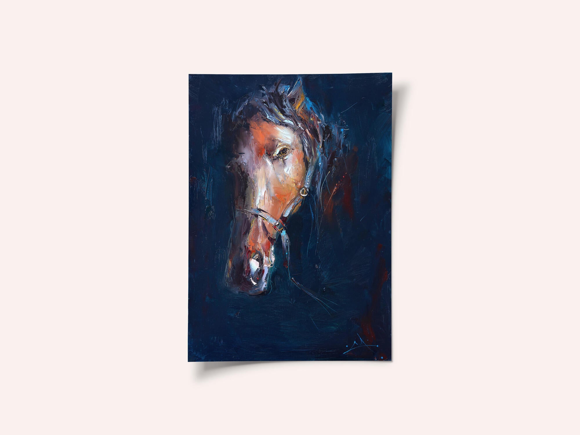 Dark Horse Portrait