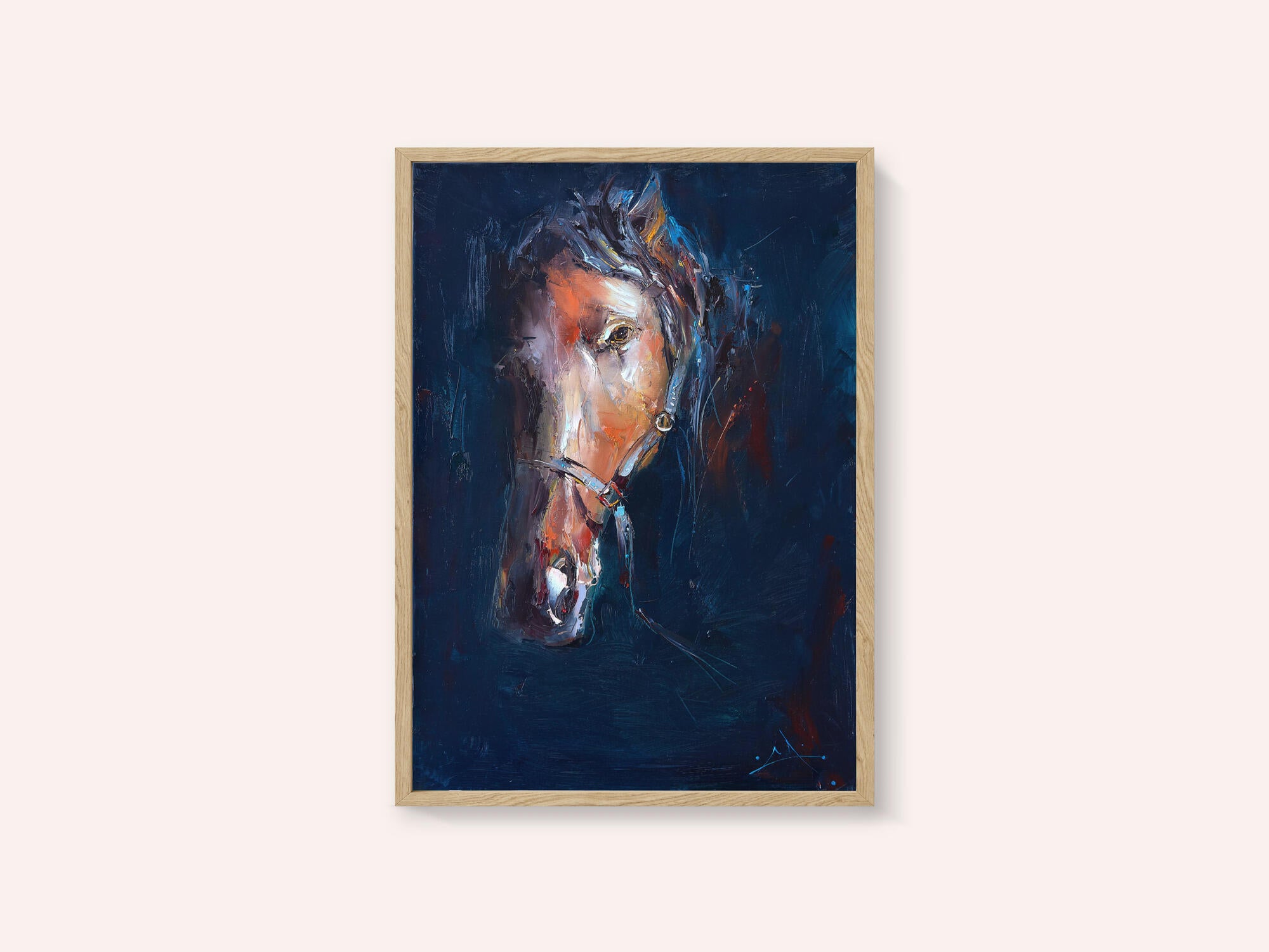 Dark Horse Portrait