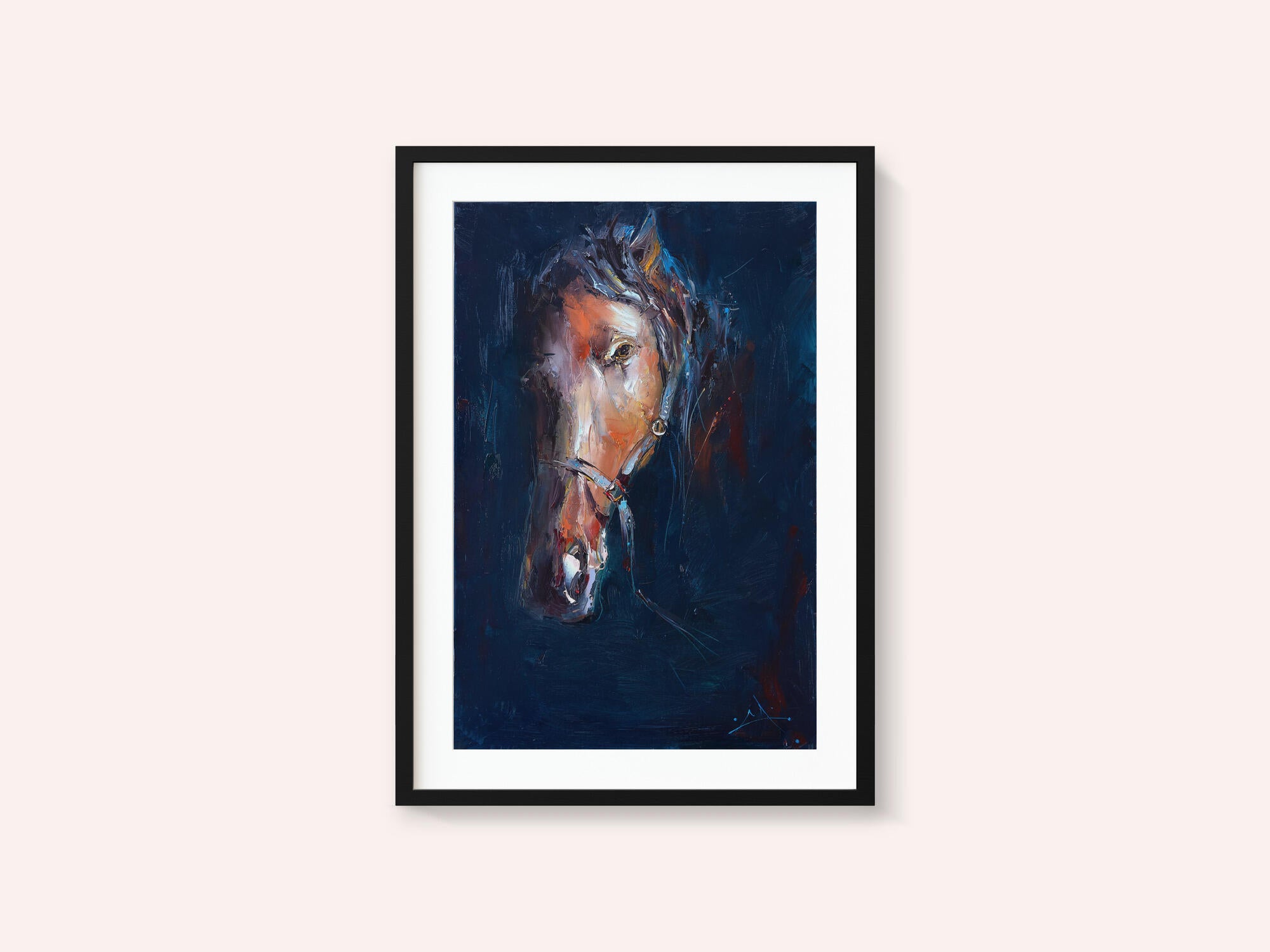 Dark Horse Portrait