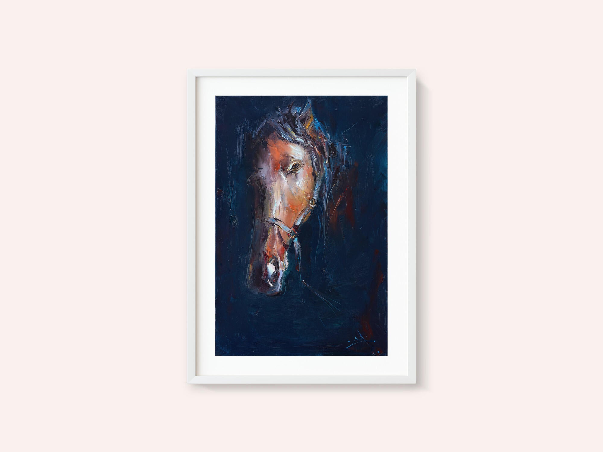 Dark Horse Portrait