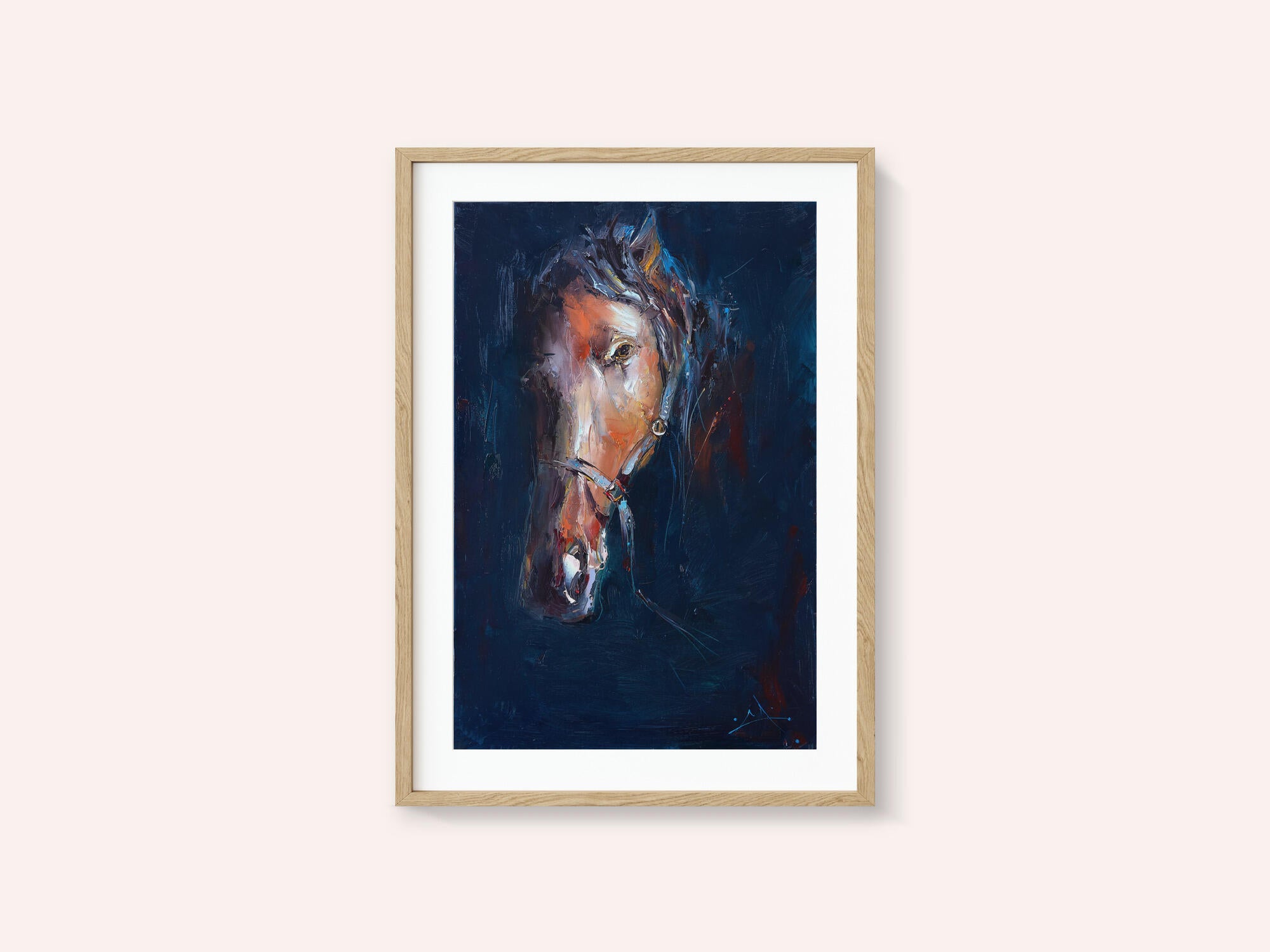 Dark Horse Portrait