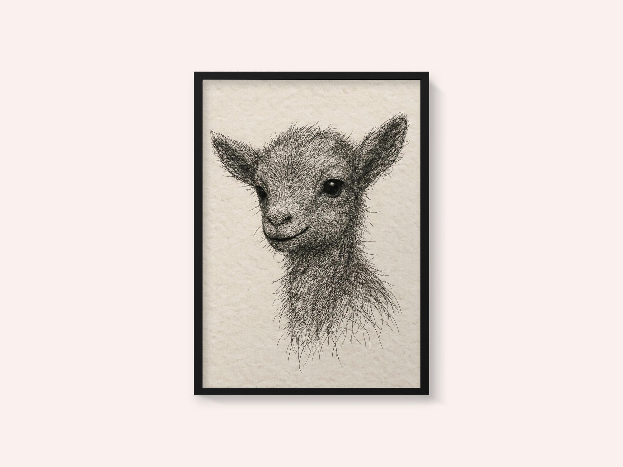 Smiling Baby Goat