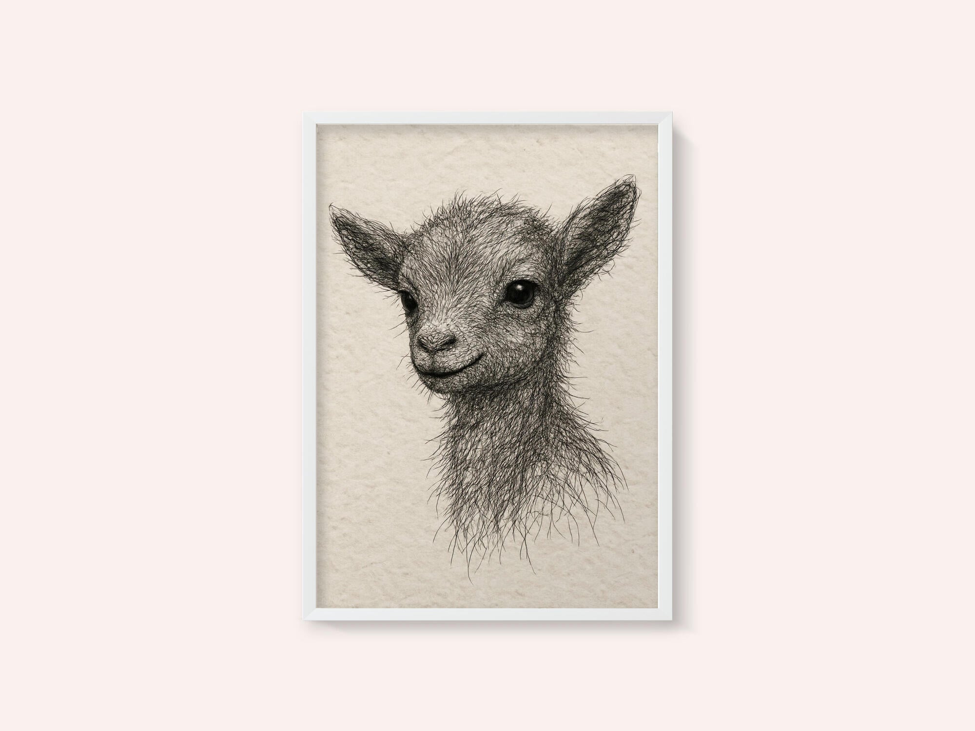 Smiling Baby Goat
