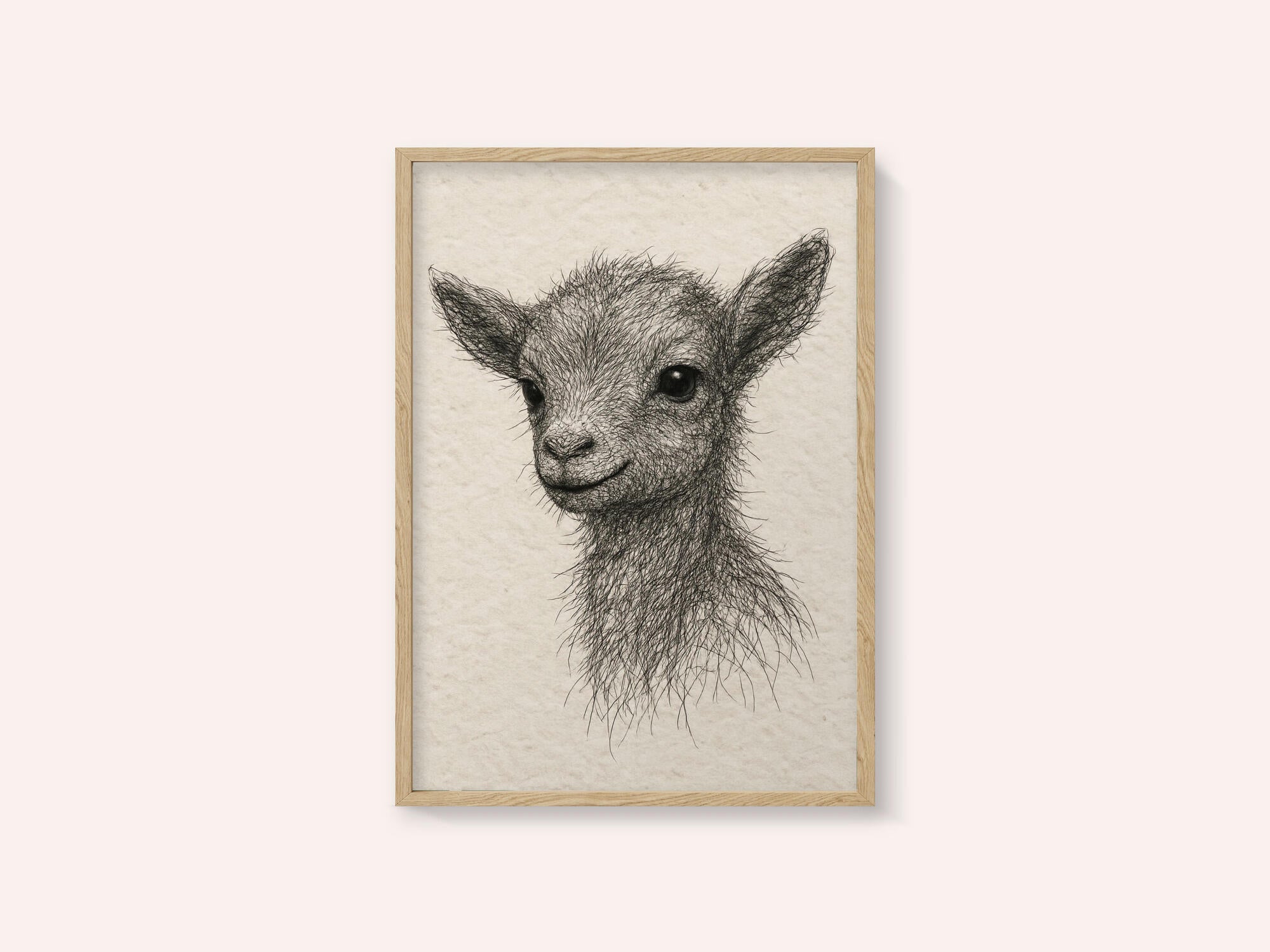Smiling Baby Goat