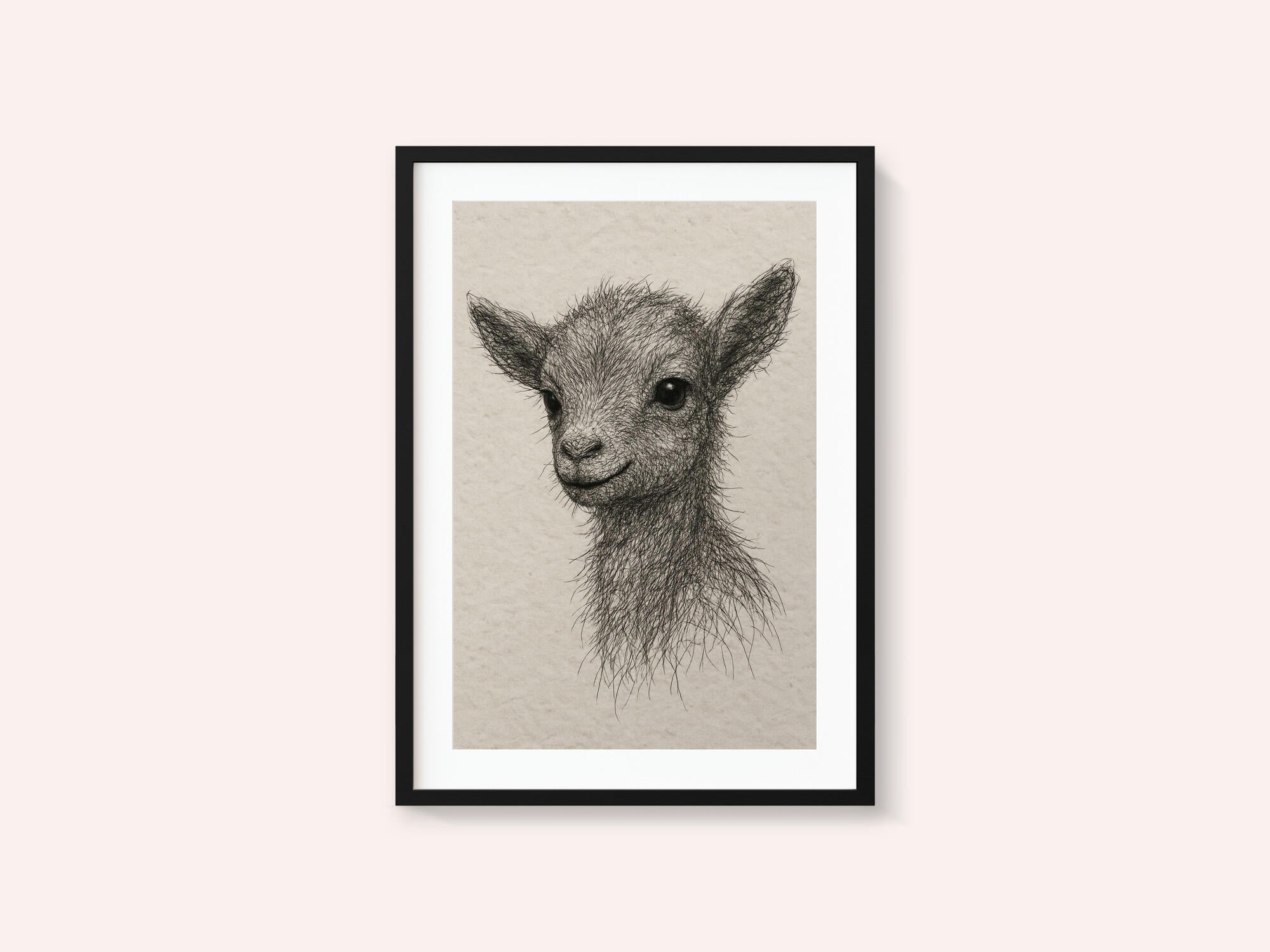 Smiling Baby Goat