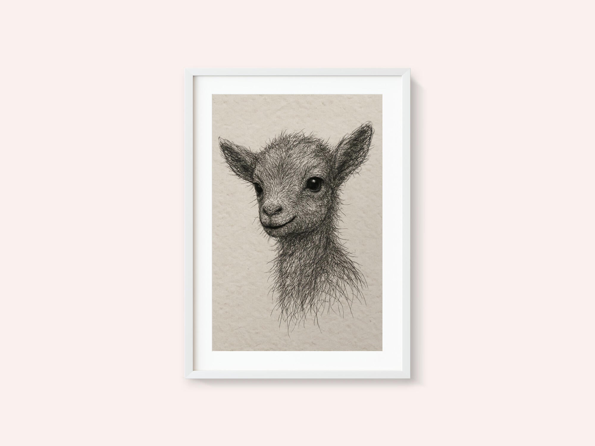 Smiling Baby Goat