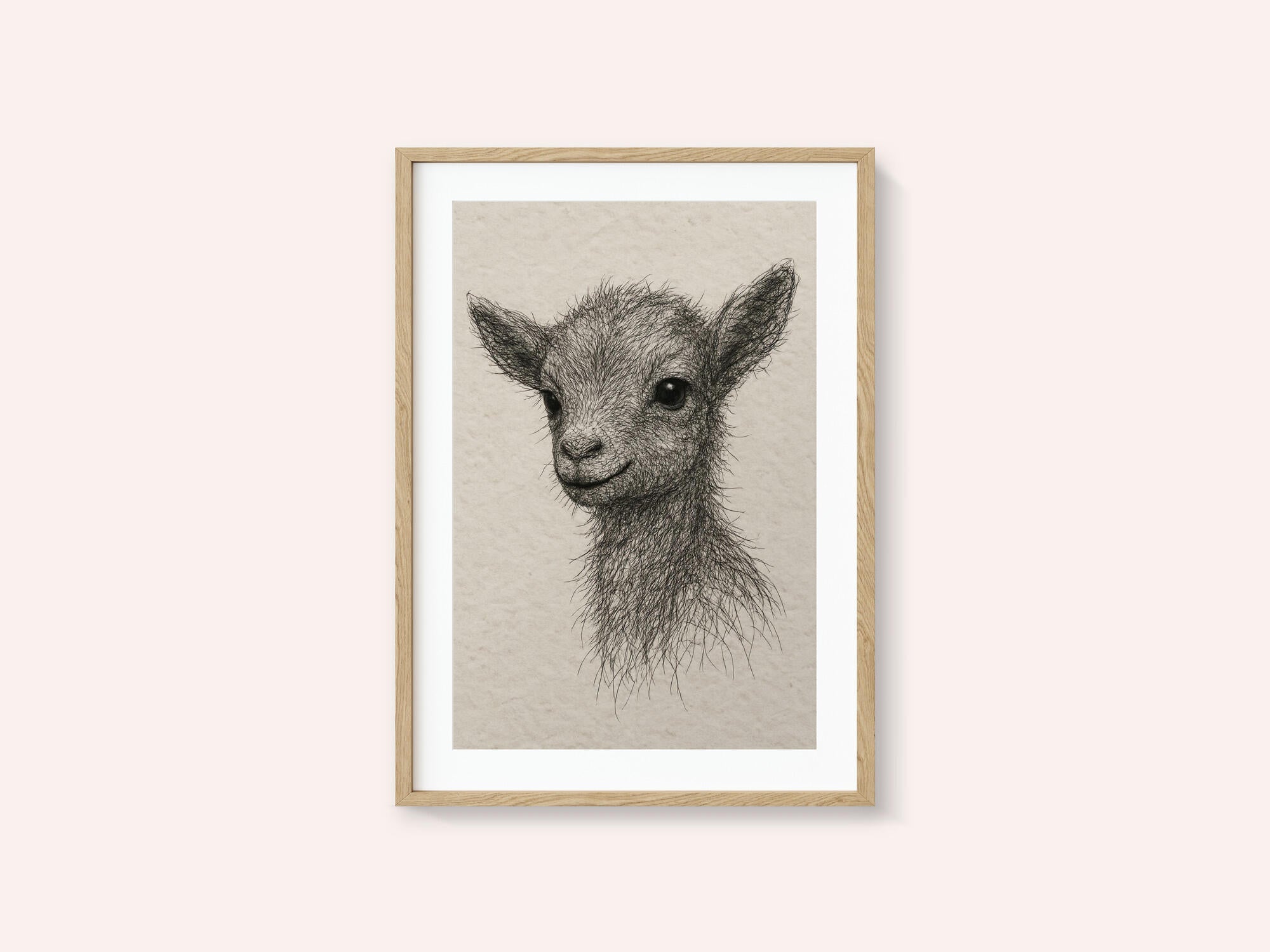 Smiling Baby Goat