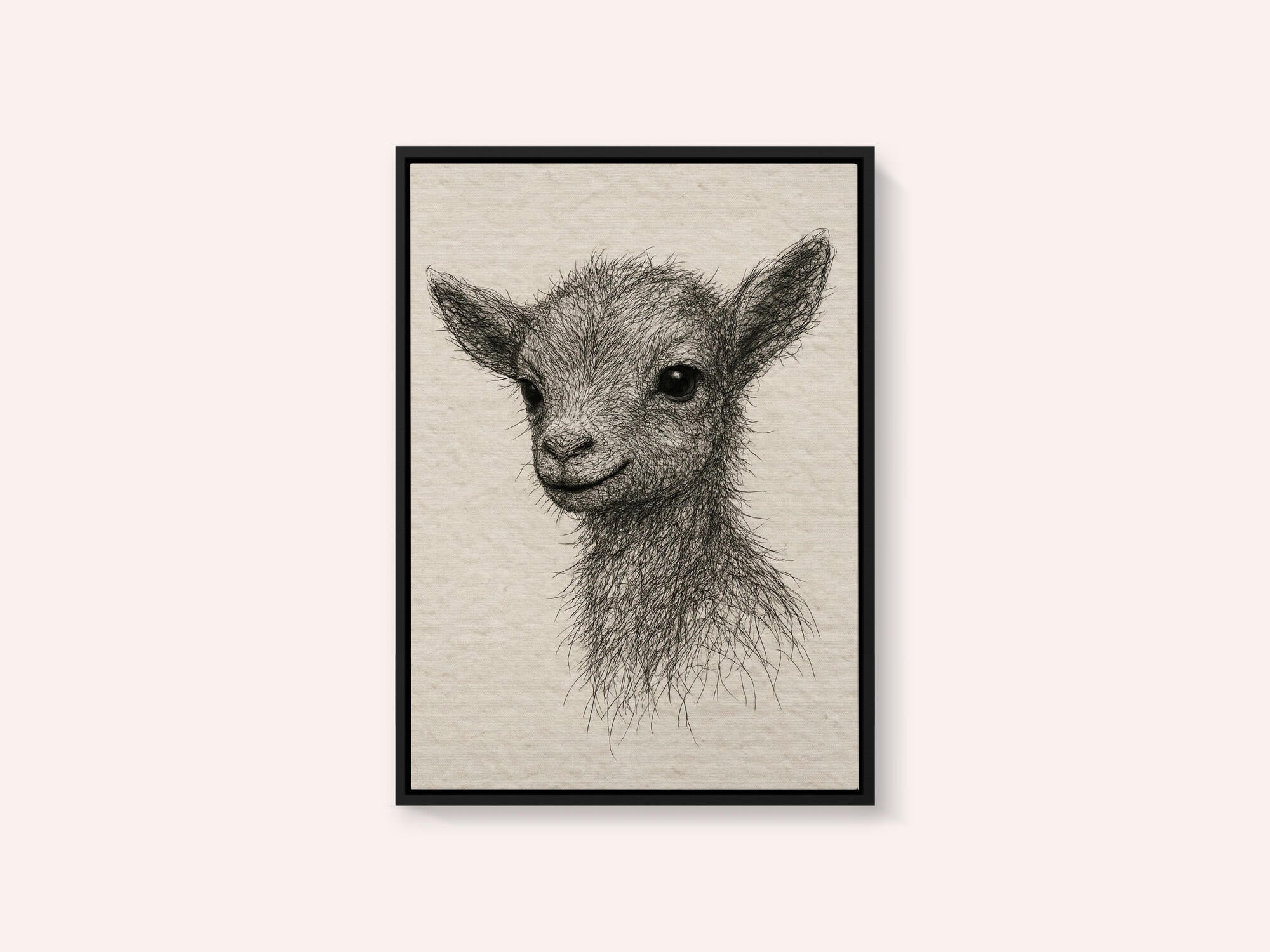 Smiling Baby Goat