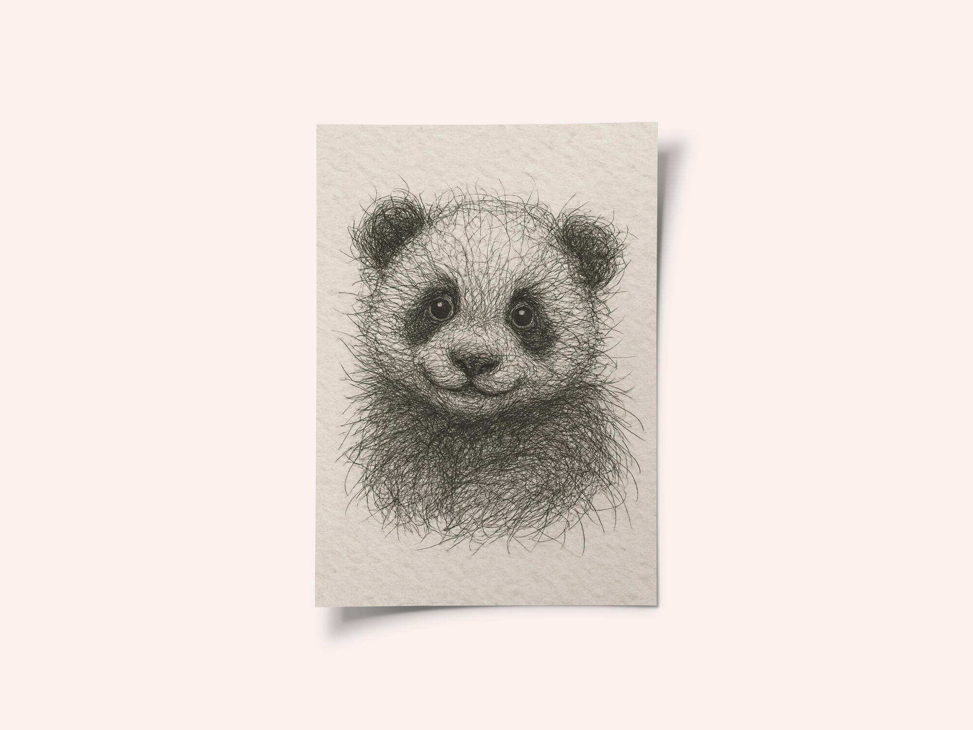 Fluffy Panda Cub