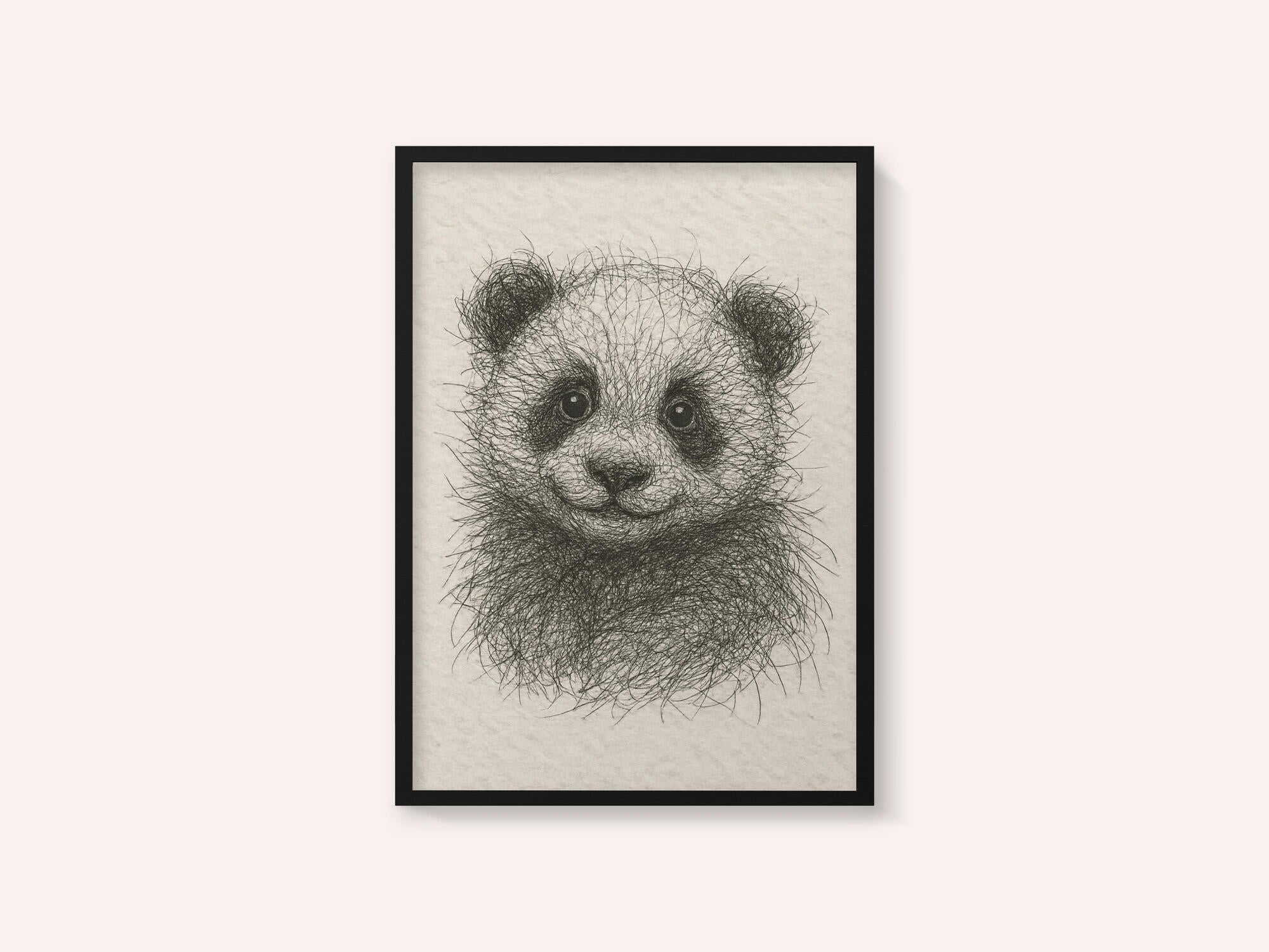 Fluffy Panda Cub