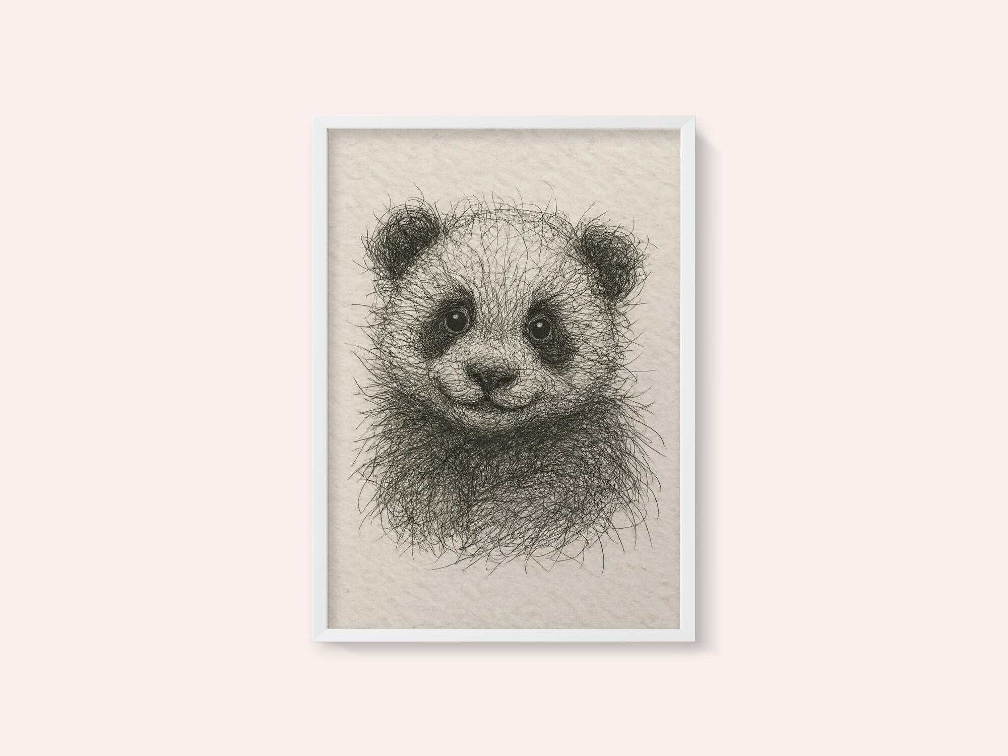Fluffy Panda Cub