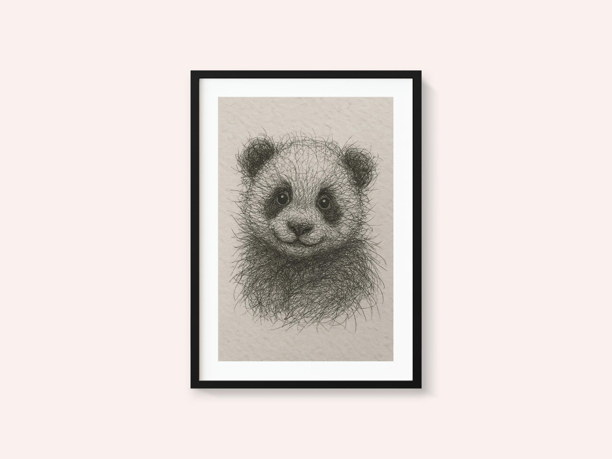 Fluffy Panda Cub