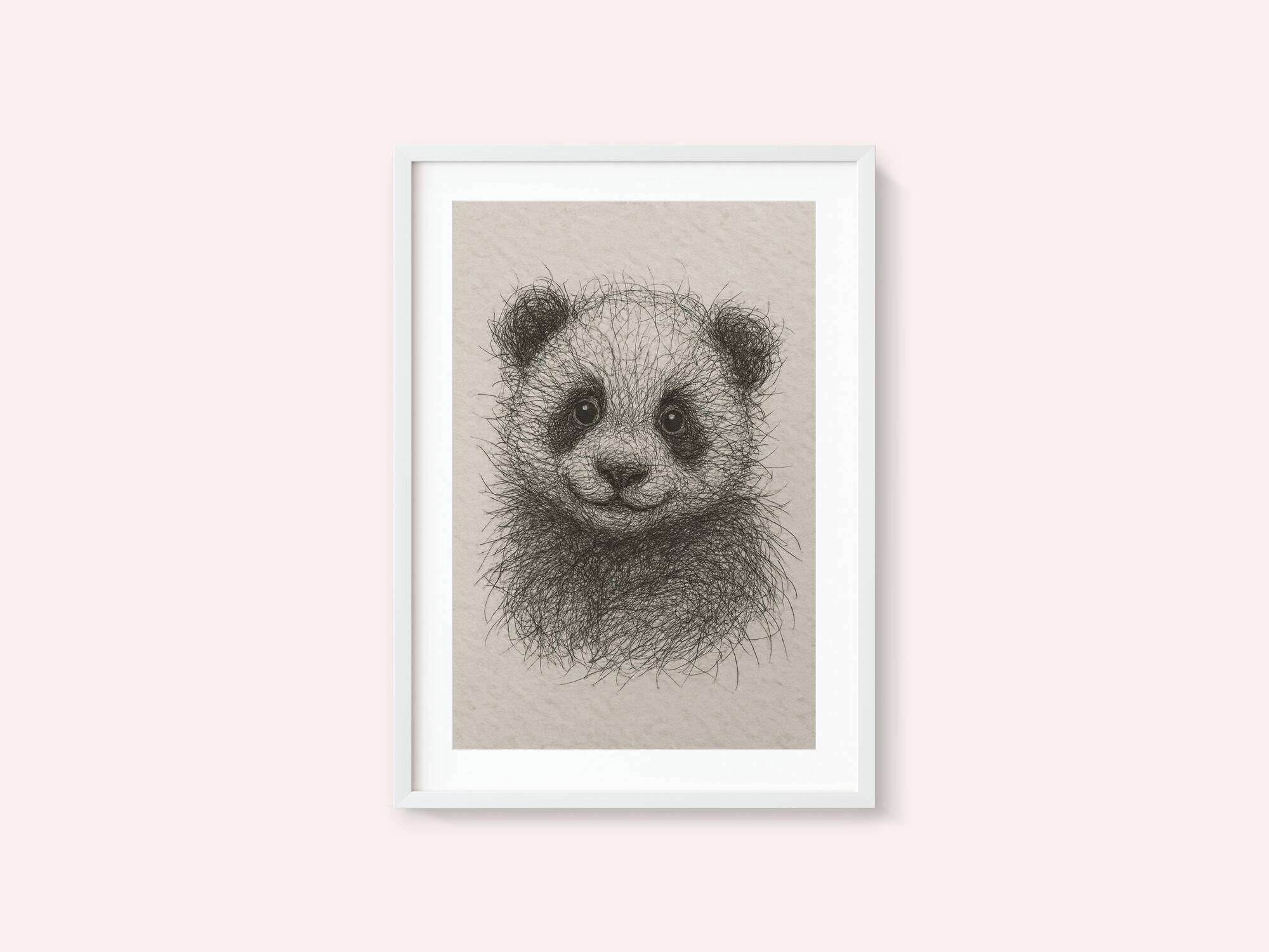 Fluffy Panda Cub
