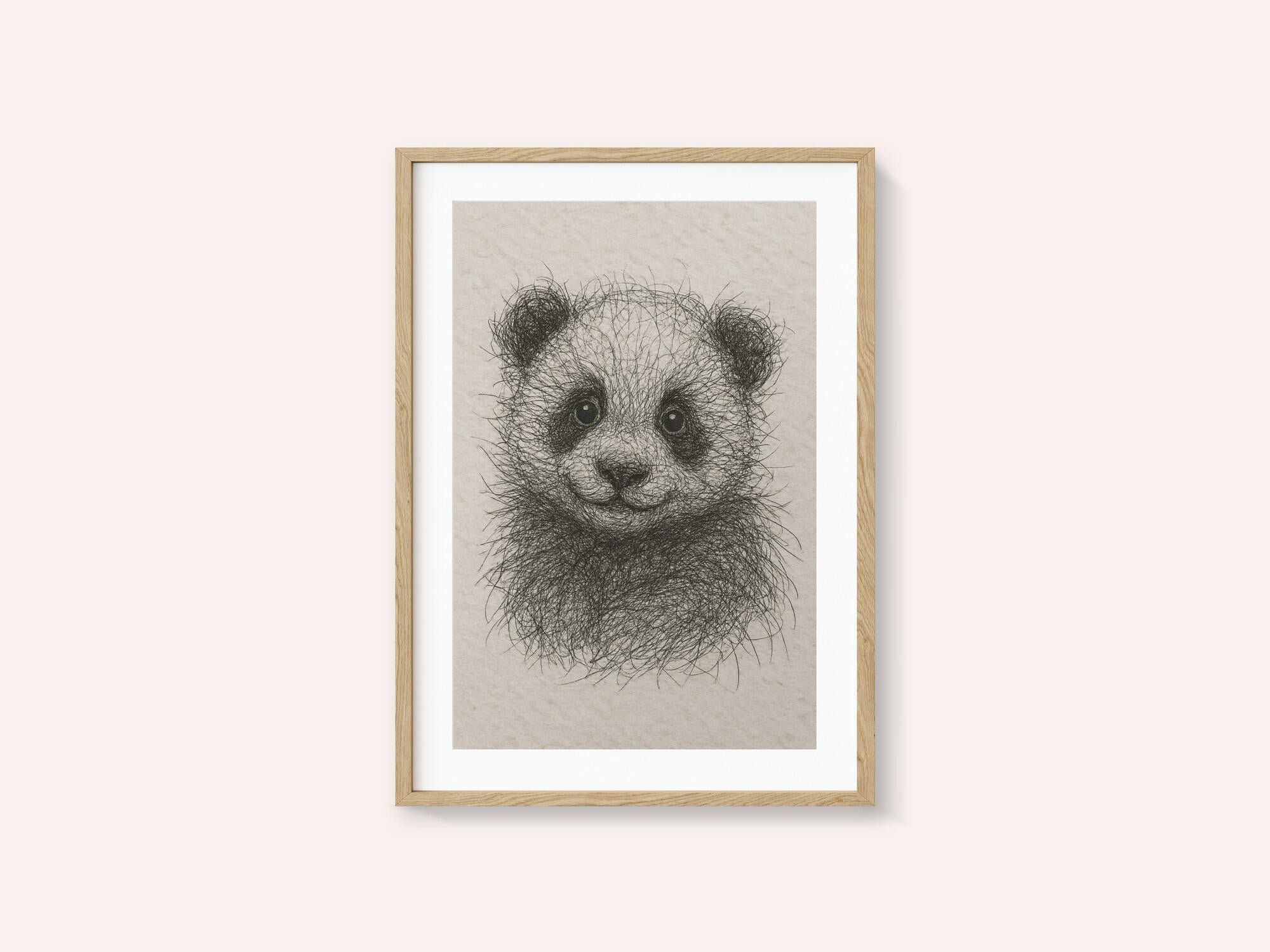 Fluffy Panda Cub