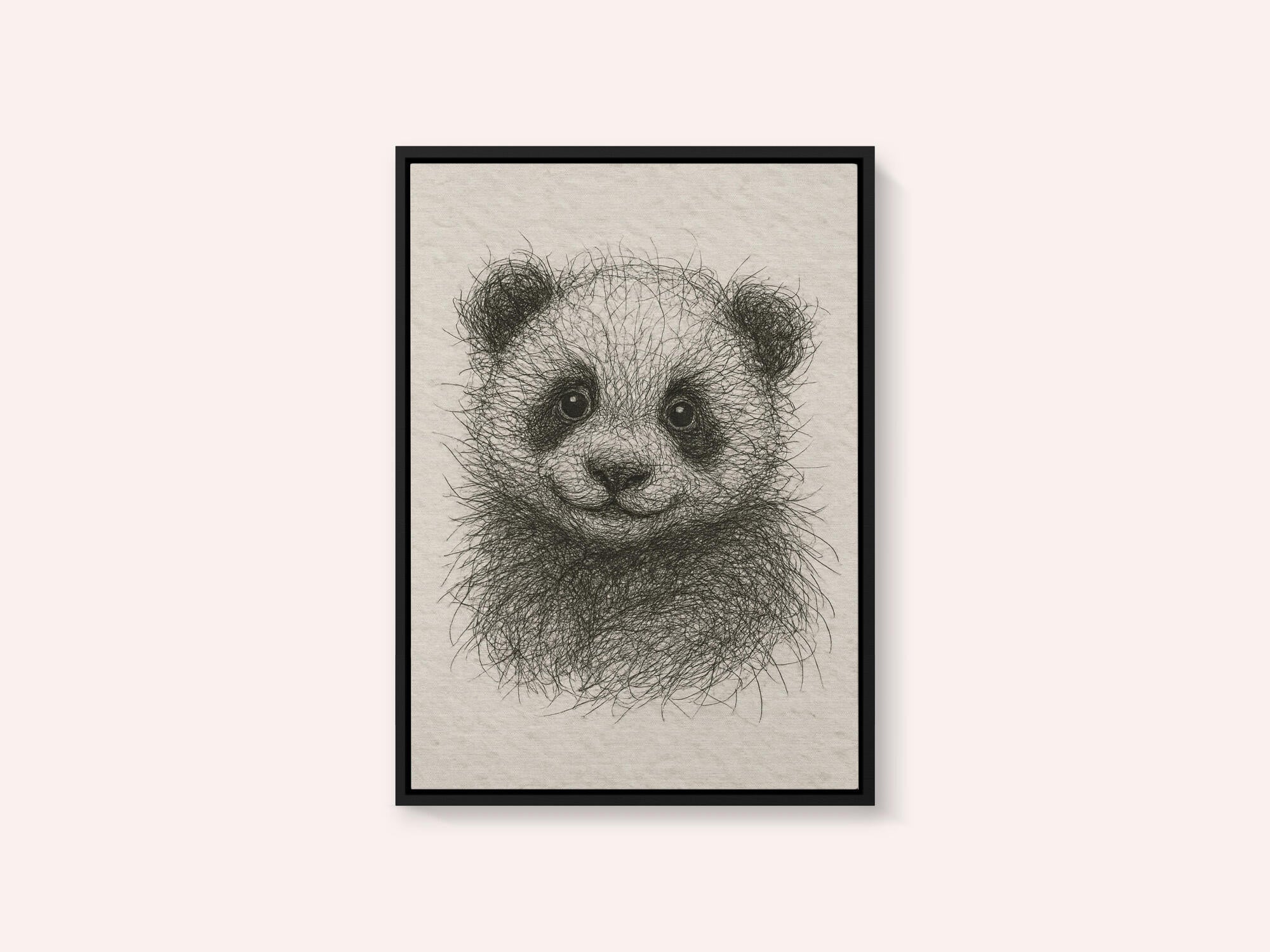 Fluffy Panda Cub