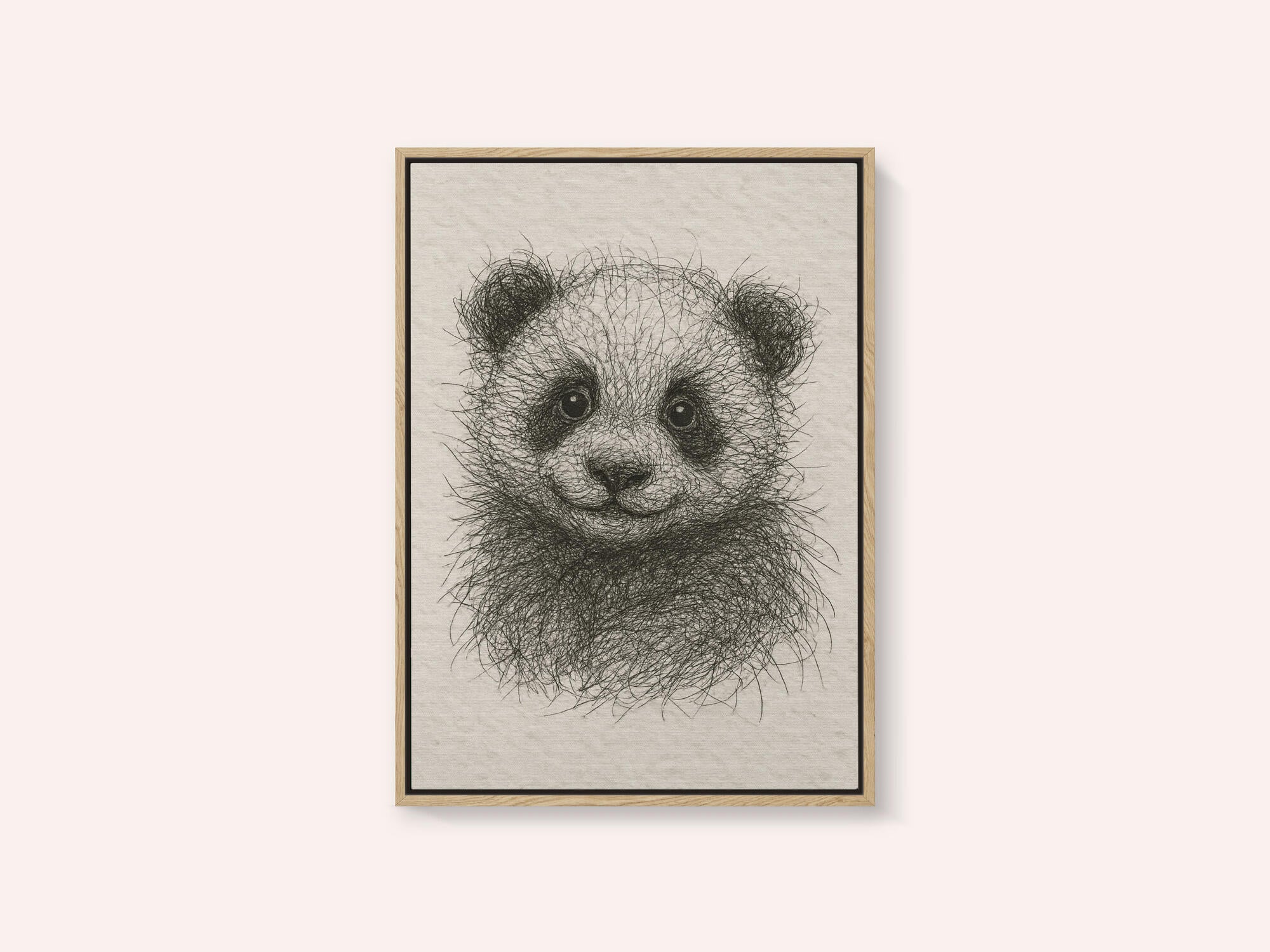 Fluffy Panda Cub