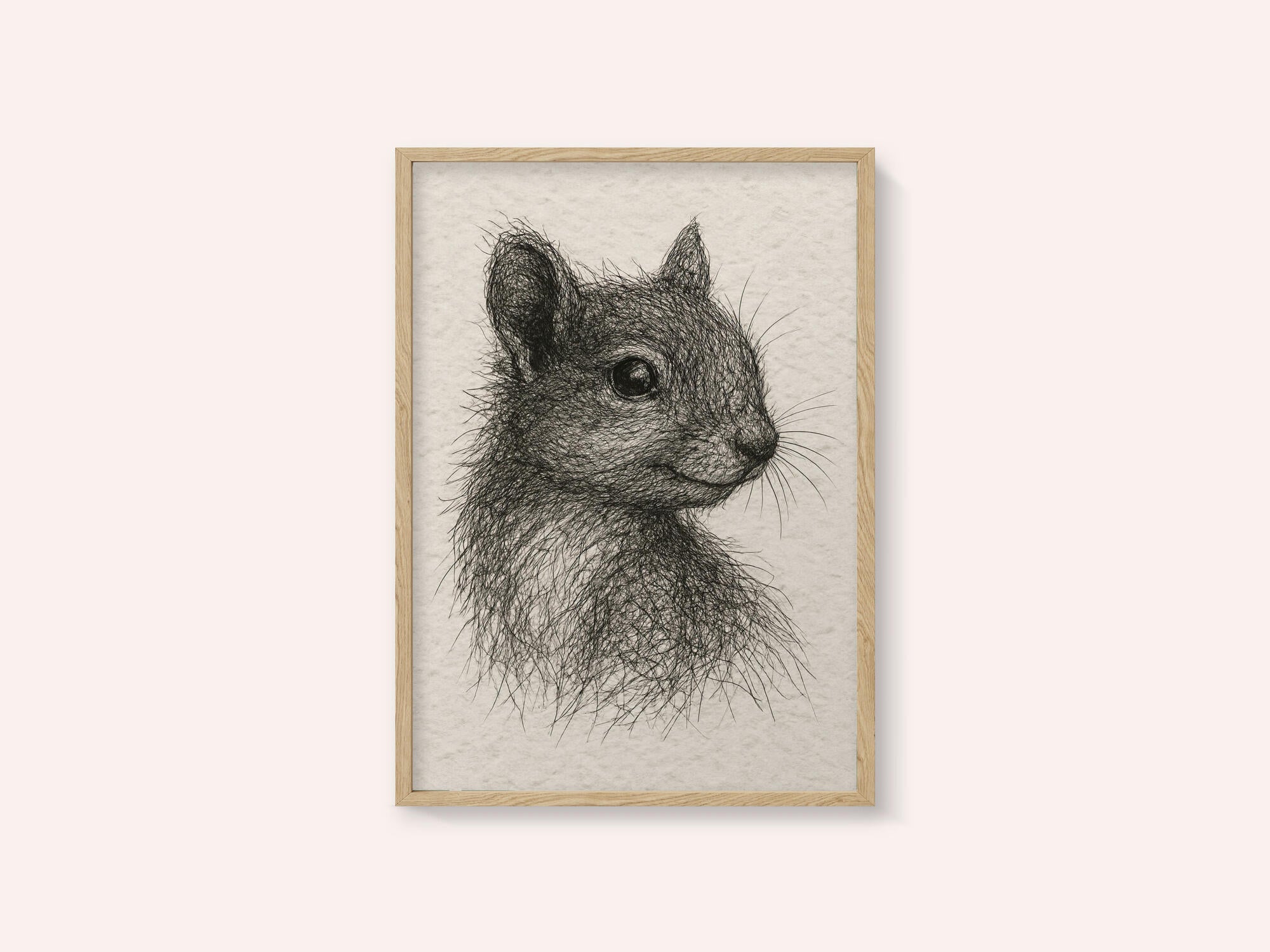 Woodland Squirrel Portrait