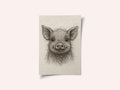 Happy Little Piglet
